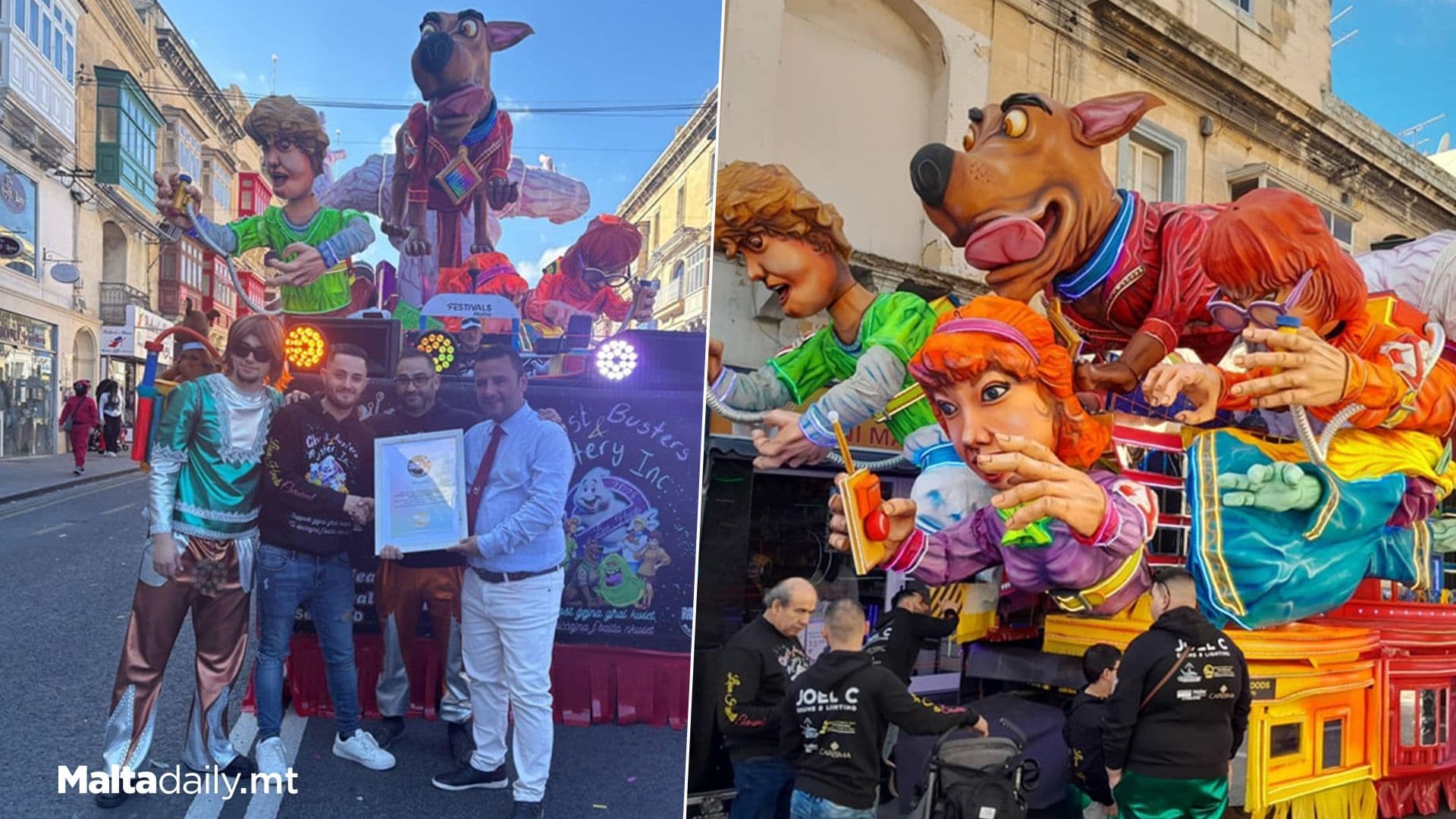 Biggest Carnival Float With Most Hydraulic Levers Awarded Local Record