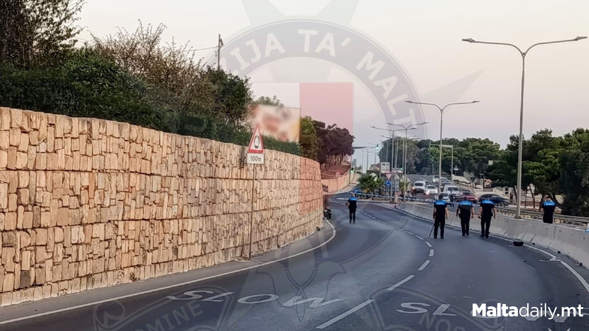 21-Year Old Italian Motorcyclist Who Crashed On Thursday Morning Died