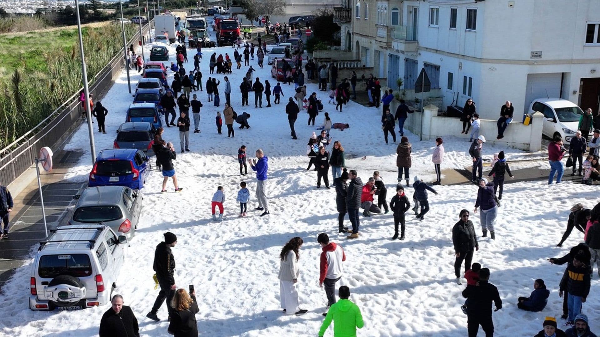 More Photos From Malta’s Weekend Winter Wonderland