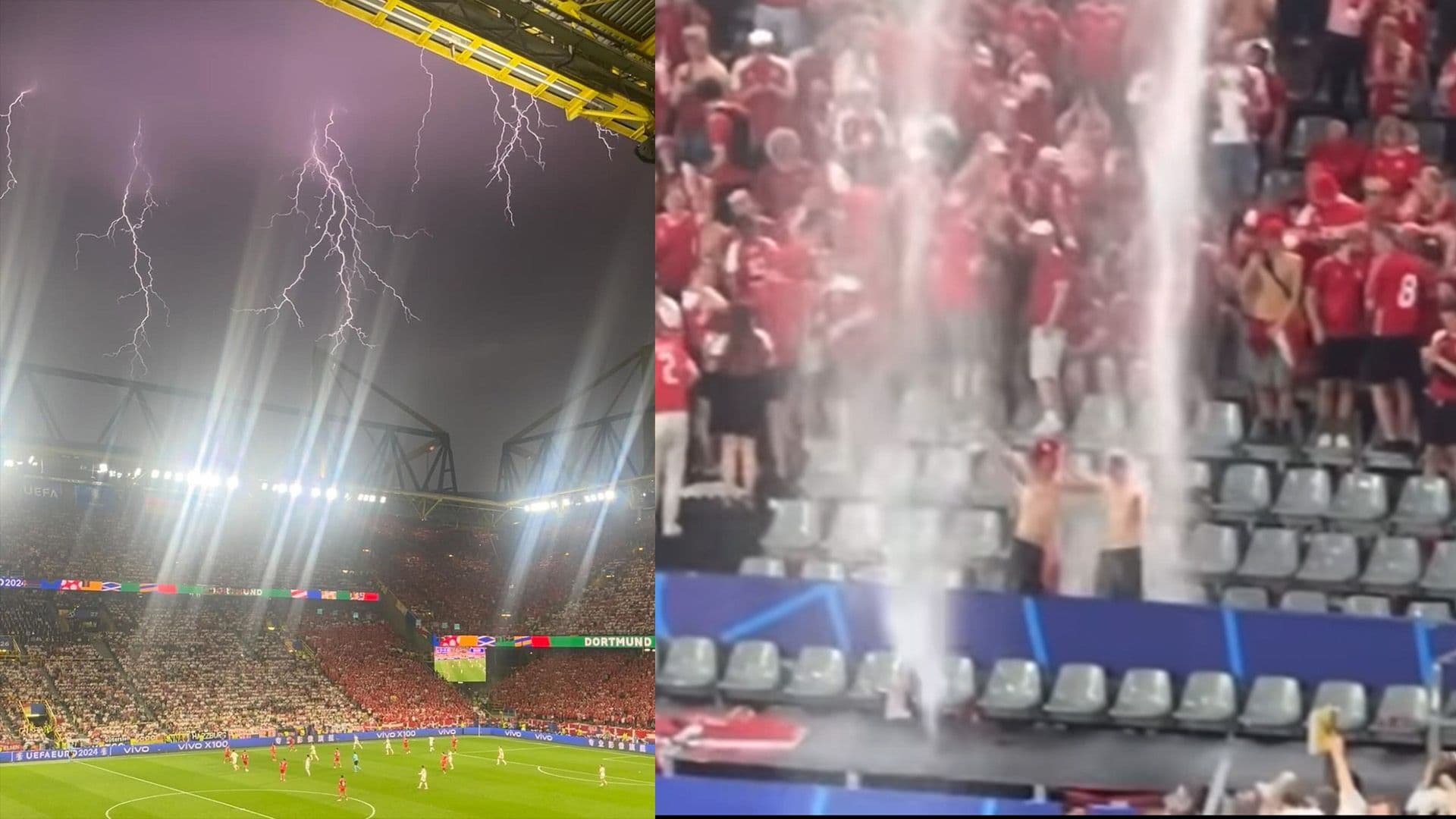 Germany-Denmark Match Delayed Due to Extreme Weather