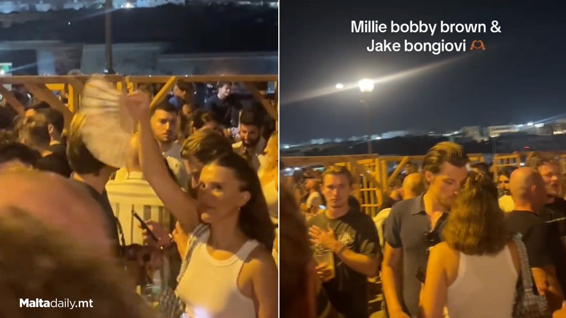 Millie Bobby Brown & Jake Bongiovi Spotted In Malta