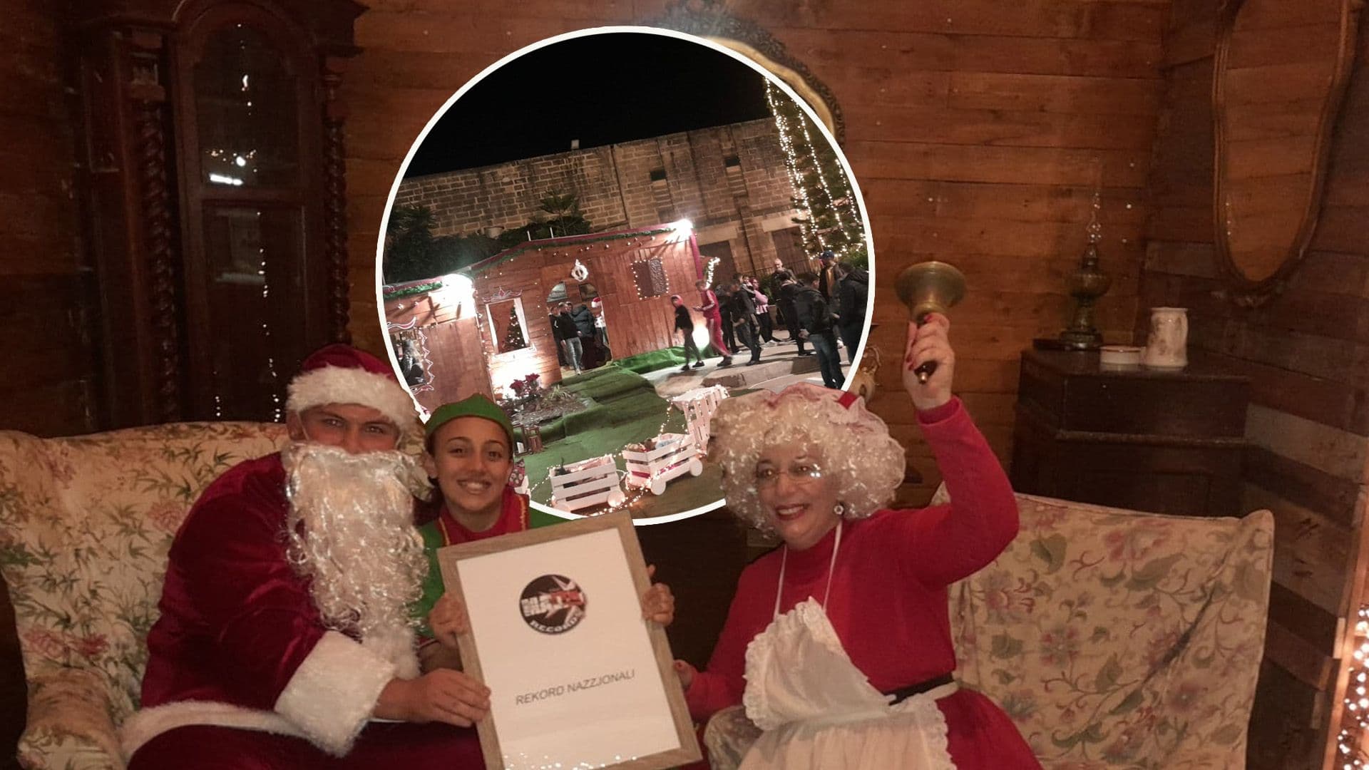 Record For Biggest Mechanised Santa Claus House In Żejtun