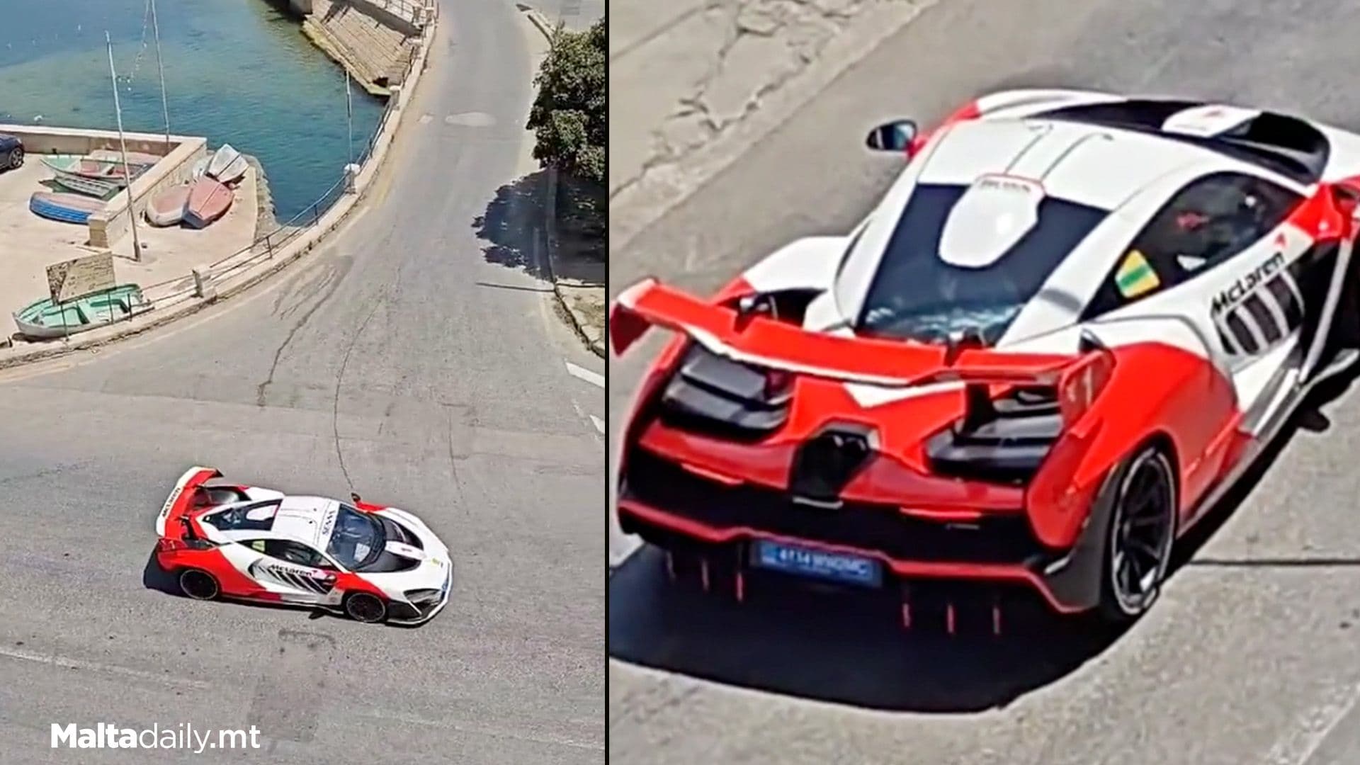 McLaren Senna Turns Heads In Maltese Streets