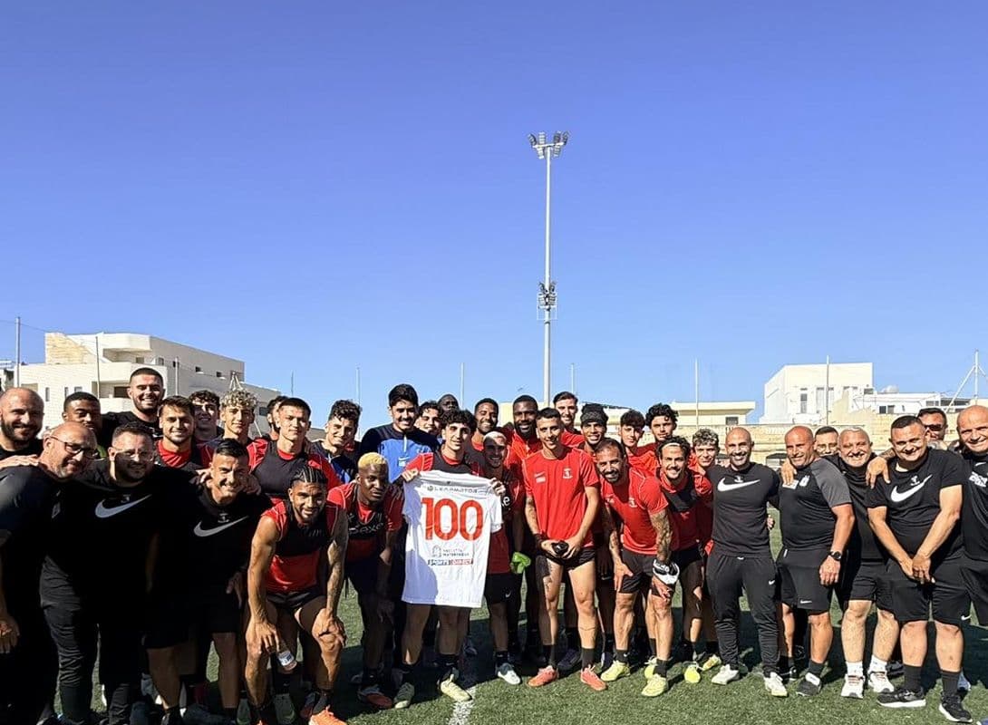 Andrea Zammit reaches 100 appearances for Valletta at just 23