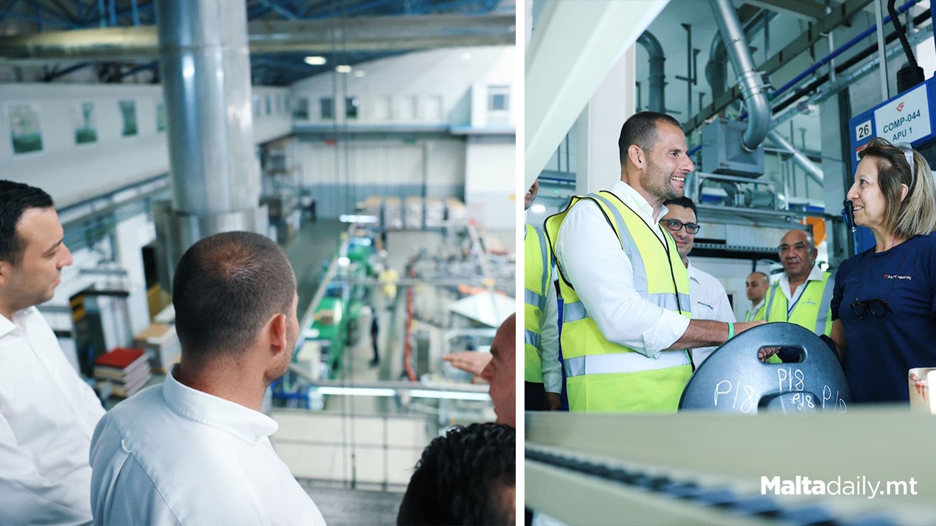 Prime Minister Visits Gozo Companies Reflecting Ongoing Trust In Maltese Economy