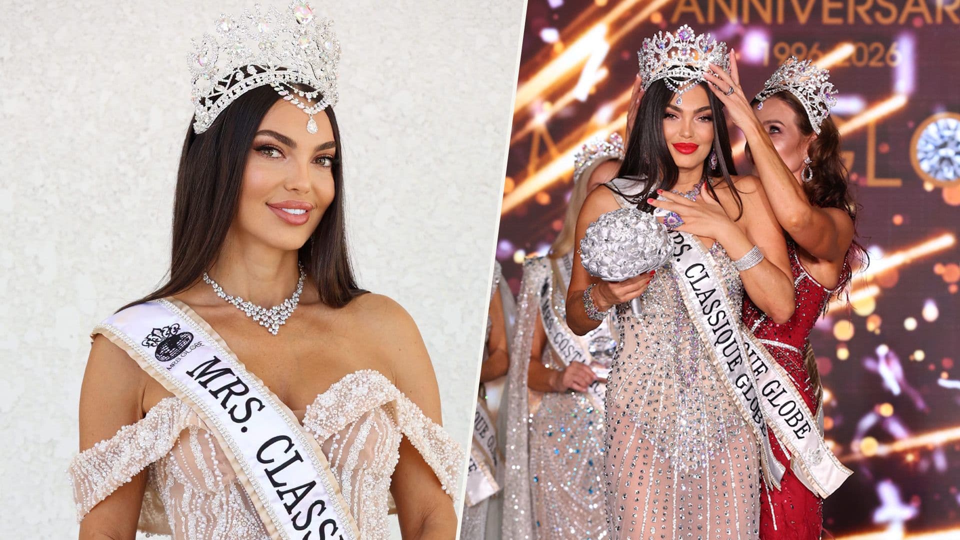 Maltese Aida Andersson Crowned Mrs Globe Classique 2026 In California, USA