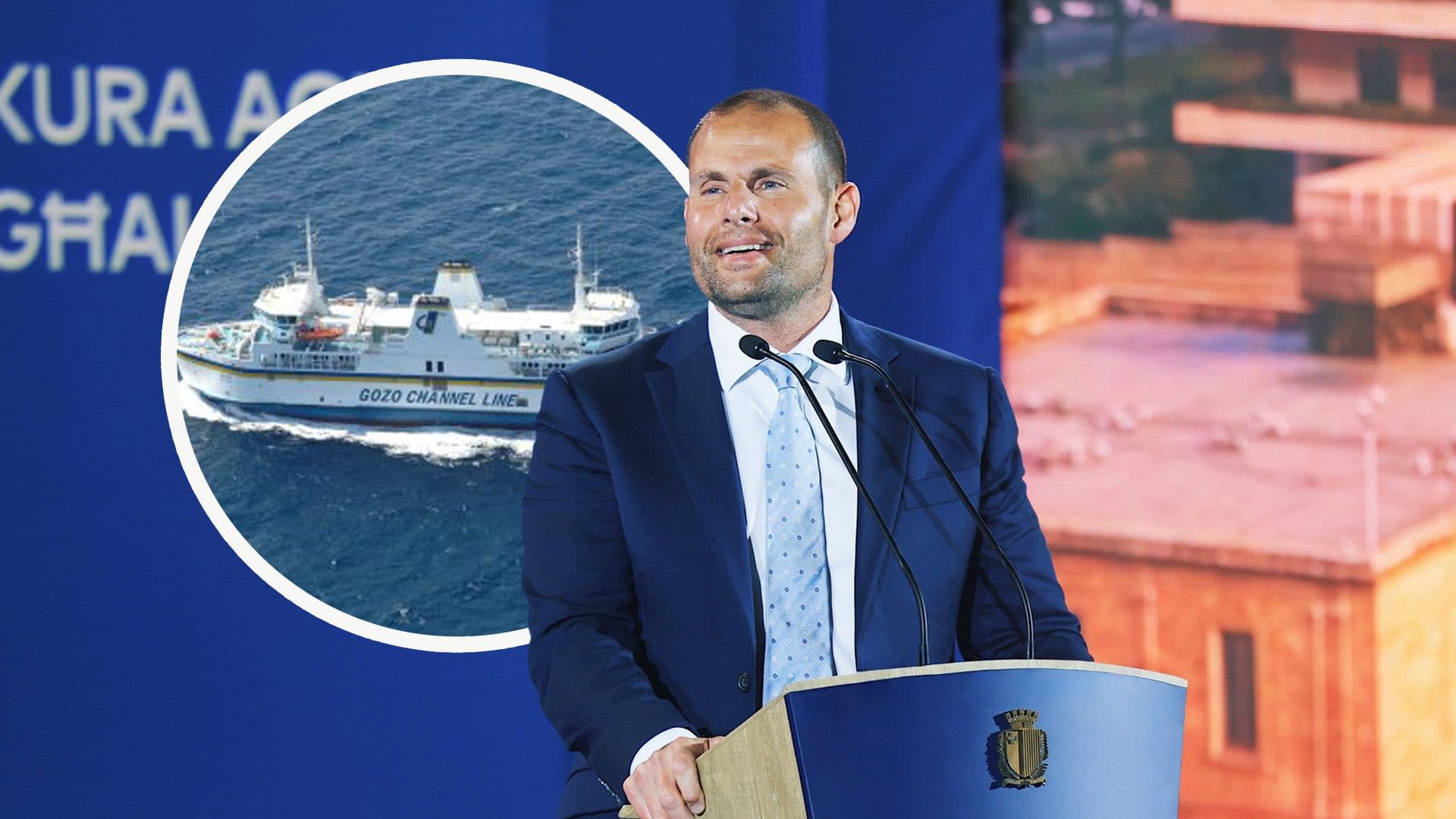 Robert Abela Proposes New Gozo Channel Fleet & Air Taxi Service