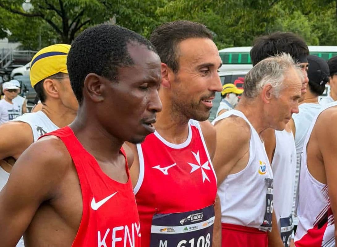 Charlton Debono Shines at World Masters Athletics Championships in Daegu