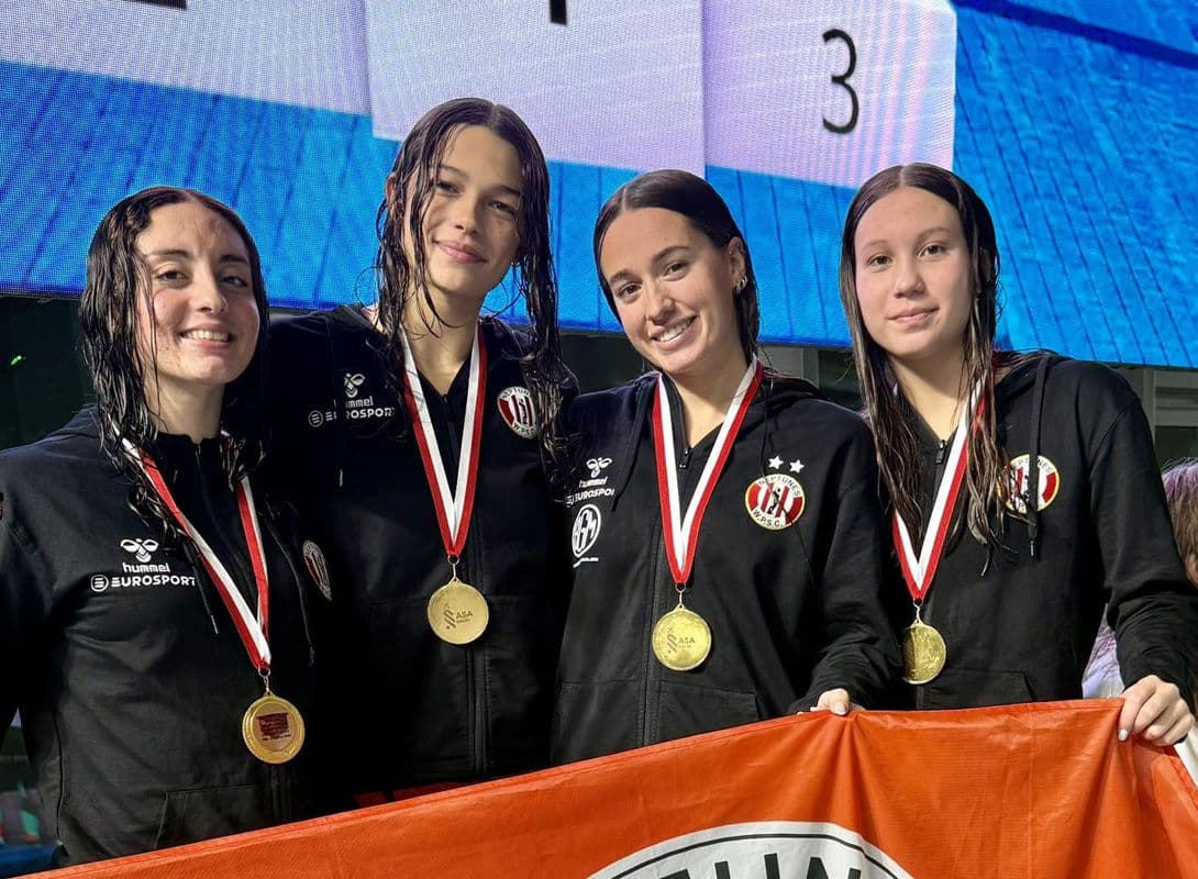 Neptunes Girls Smash National Record in Dominant Relay Performance
