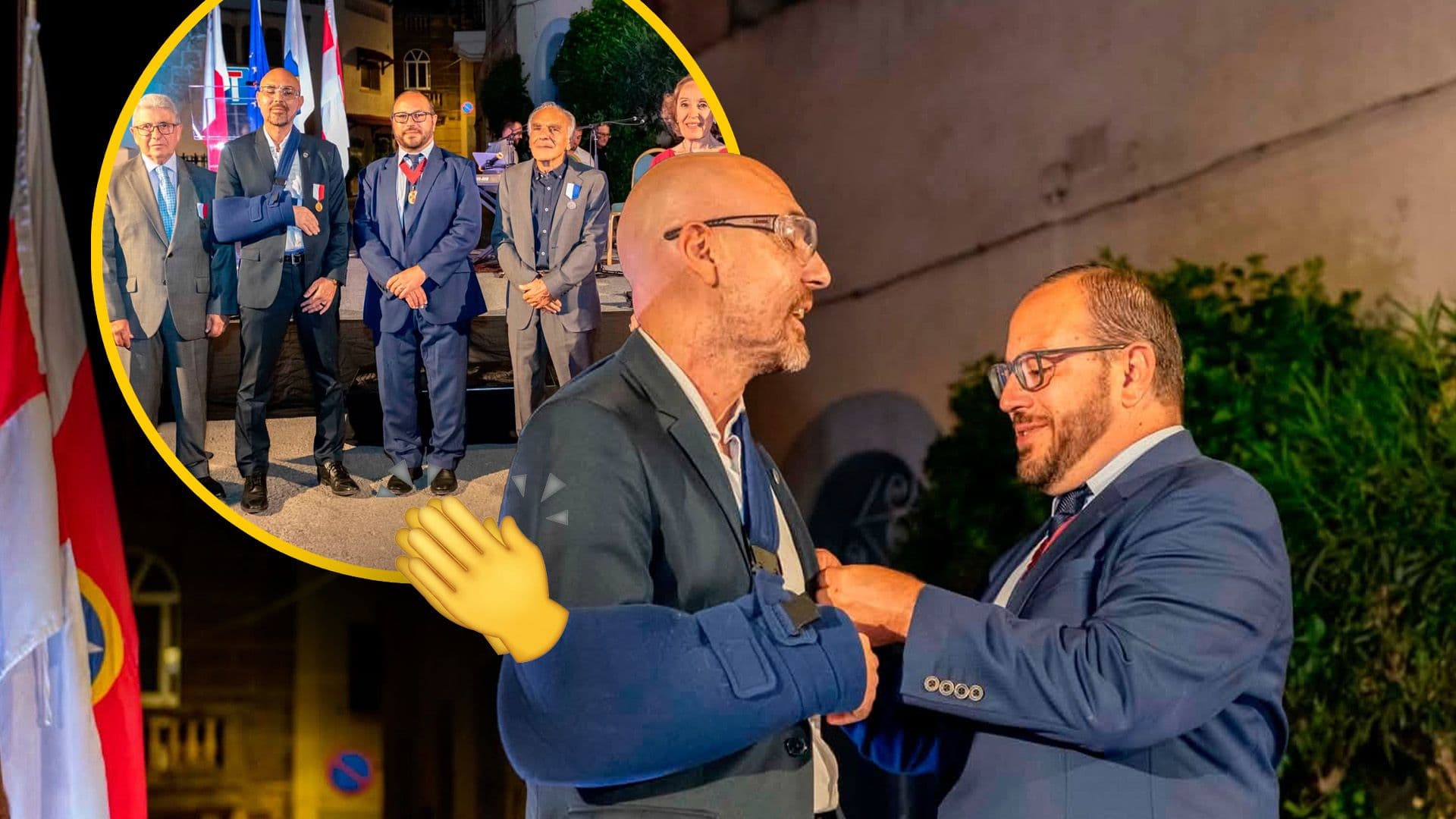 Police Officer Johann Vella, Injured In Ta' Giorni Shooting, Awarded Ġieħ Il-Mosta
