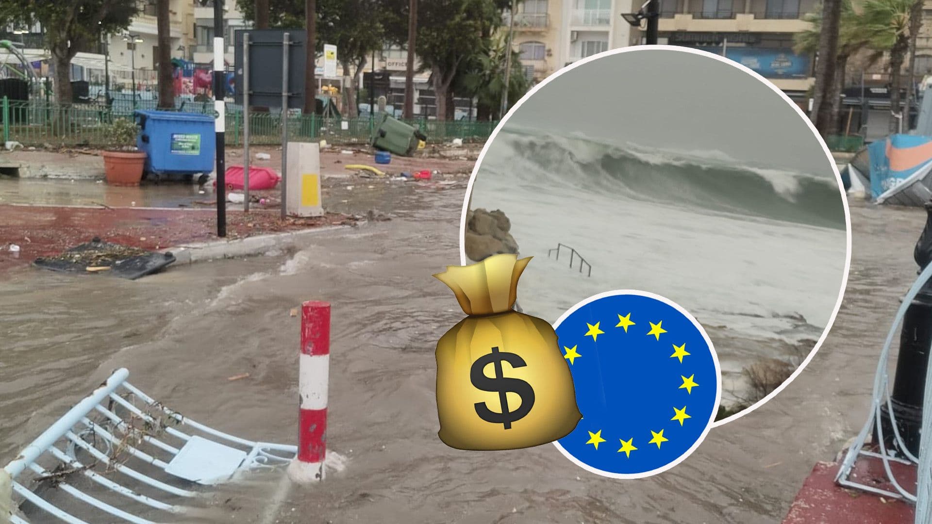 Malta’s Storm Harry Damages Estimated At €128 Million
