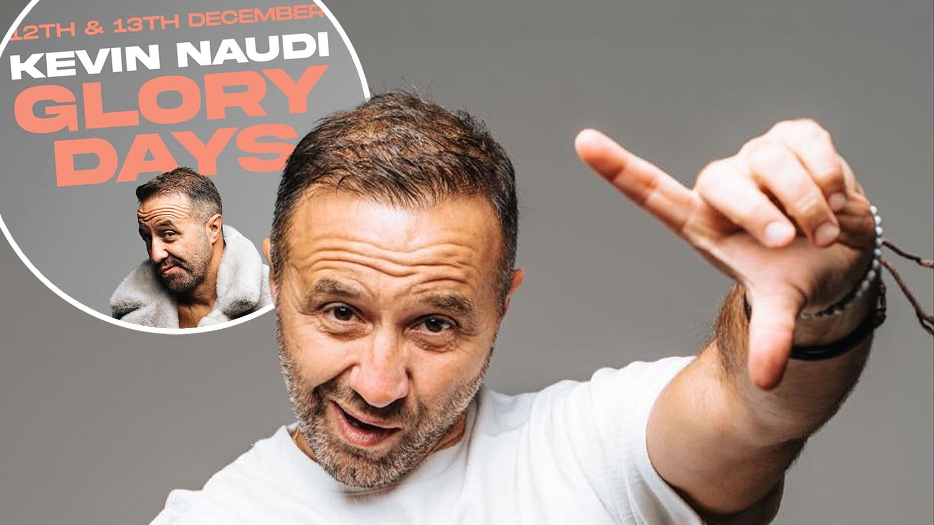 Kevin Naudi’s Glory Days show is back on the 12th & 13th December