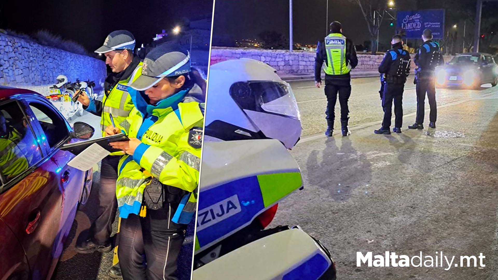 Over 160 Road Checks During Holidays On Maltese Roads