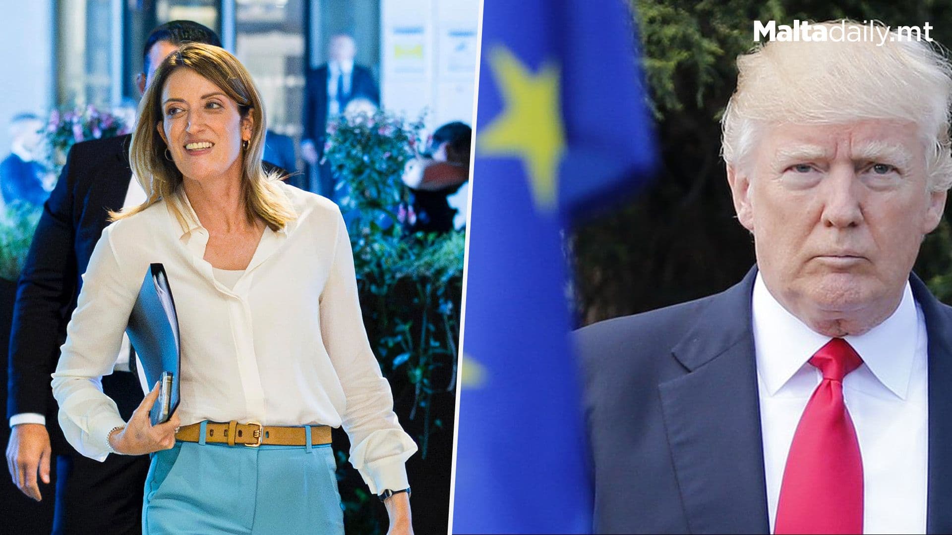 Roberta Metsola Reaffirms EU and USA Relationship Amid Ukraine Tension