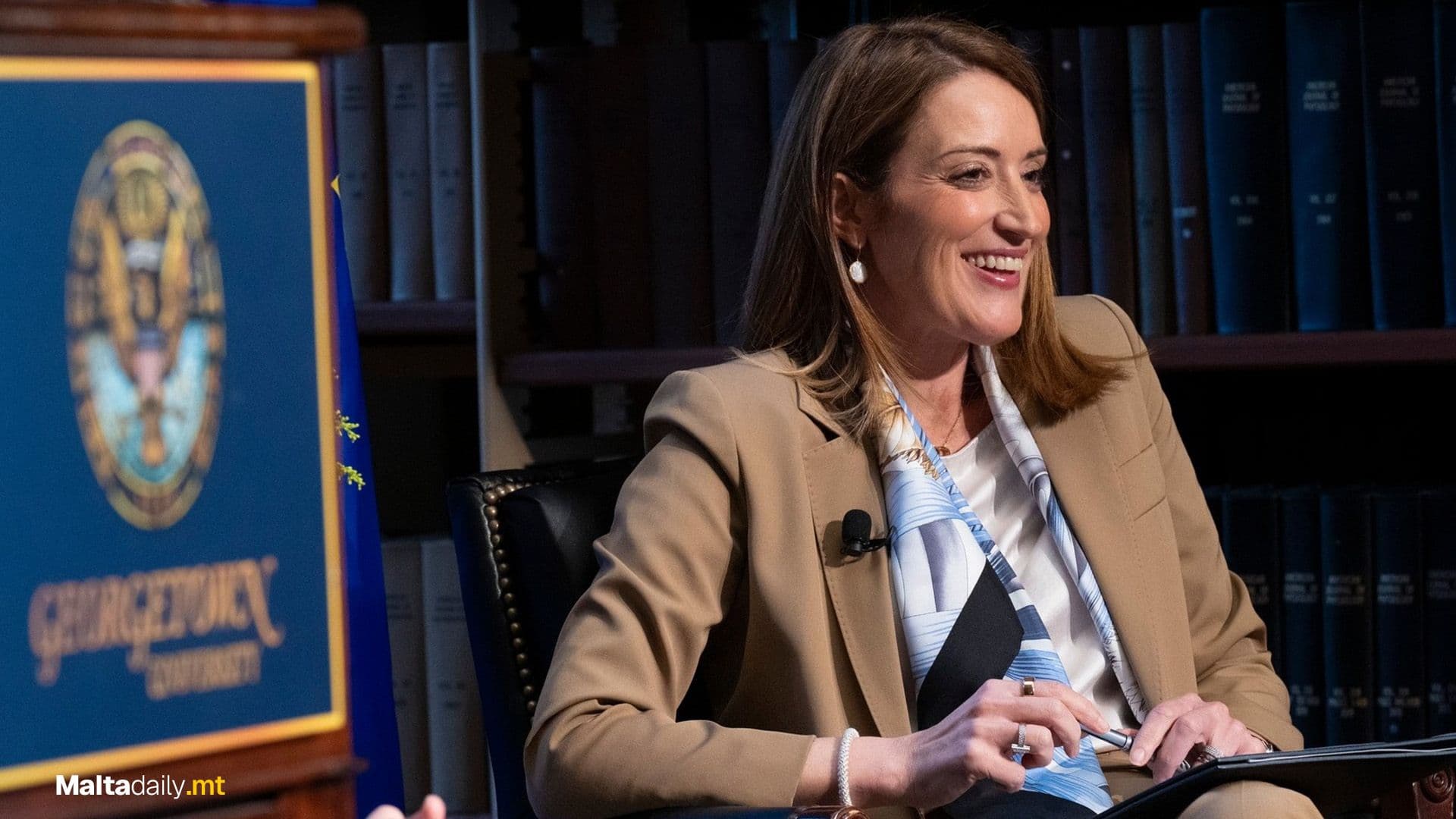 Roberta Metsola Marks Malta’s Role In End To Cold War