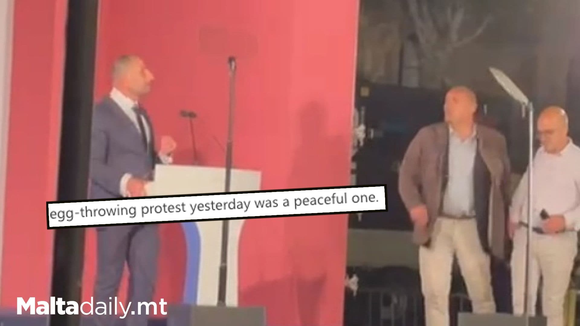 ABBA Insist Egg Throwing Protest Was Peaceful