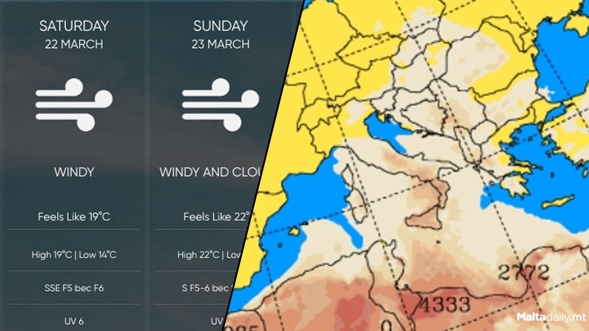 Saharan Dust Set to Affect Malta from next week
