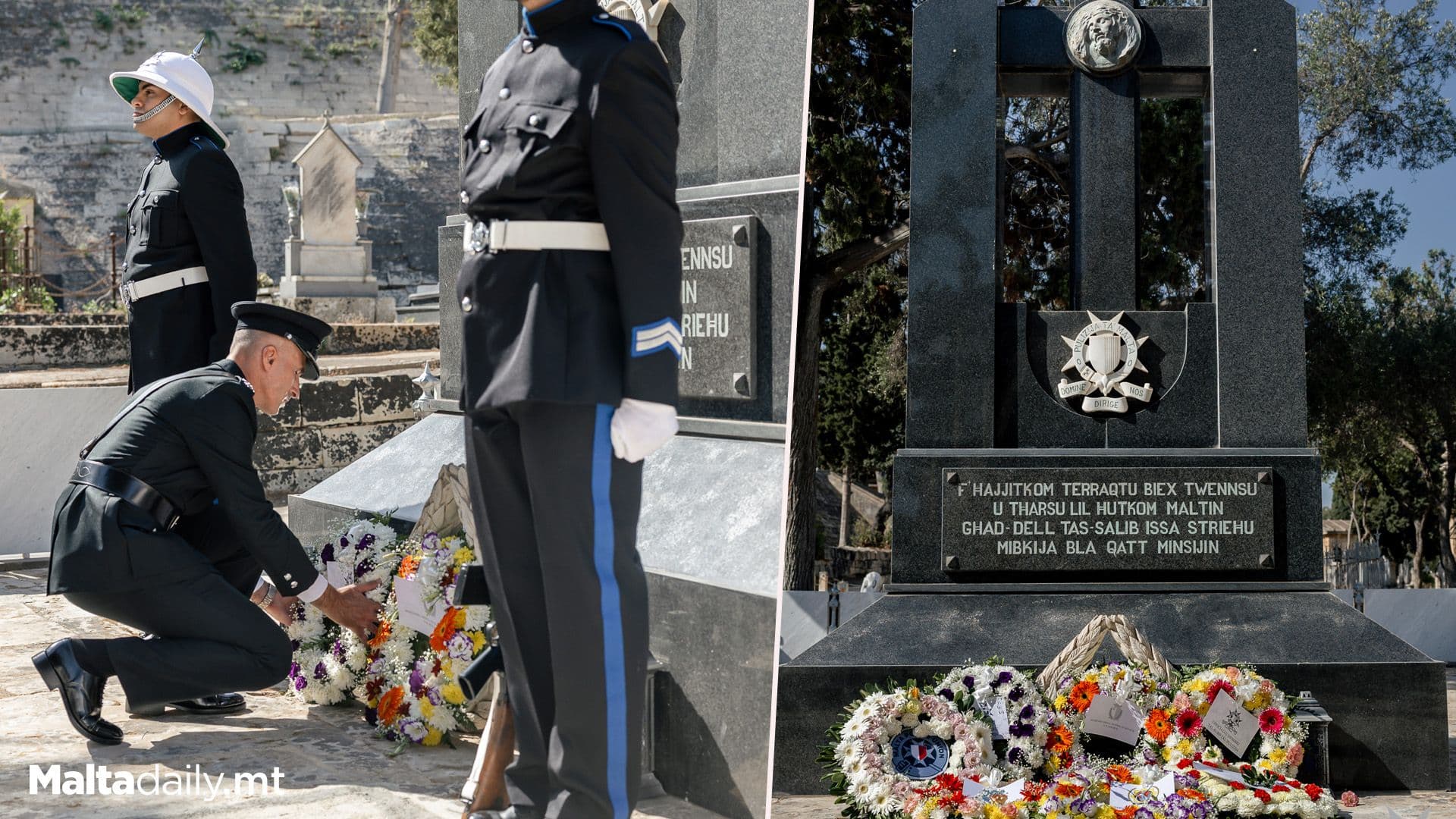 Police Pay Tribute To Late Colleagues