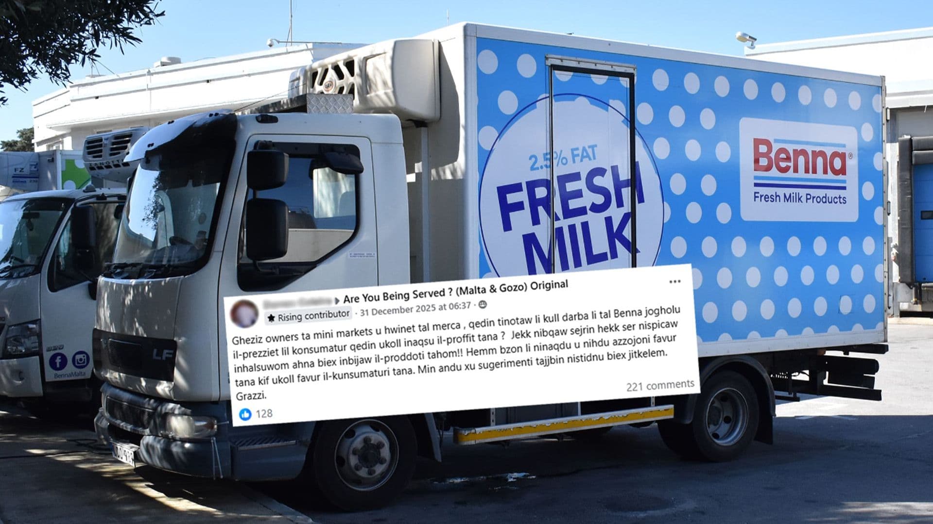 Benna Denies Claims of Profit Margin Reductions Following Price Changes