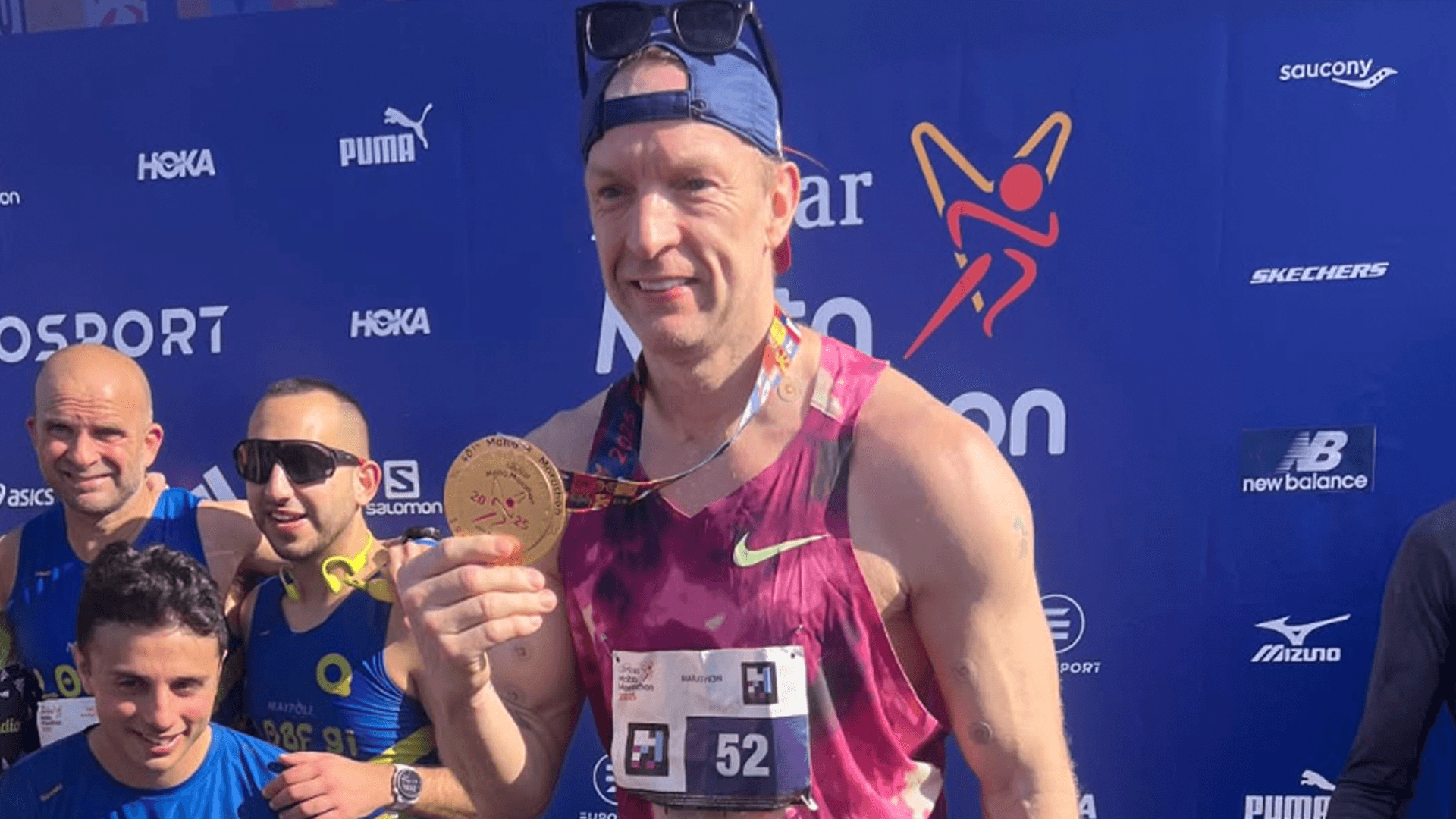 Richard Whitehead MBE Smashes LifeStar Malta Marathon in 20-Marathon Challenge!
