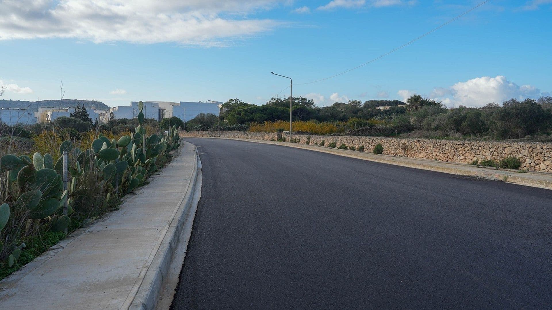 Infrastructural Project In Sir Harry Luke Street, Mġarr Completed