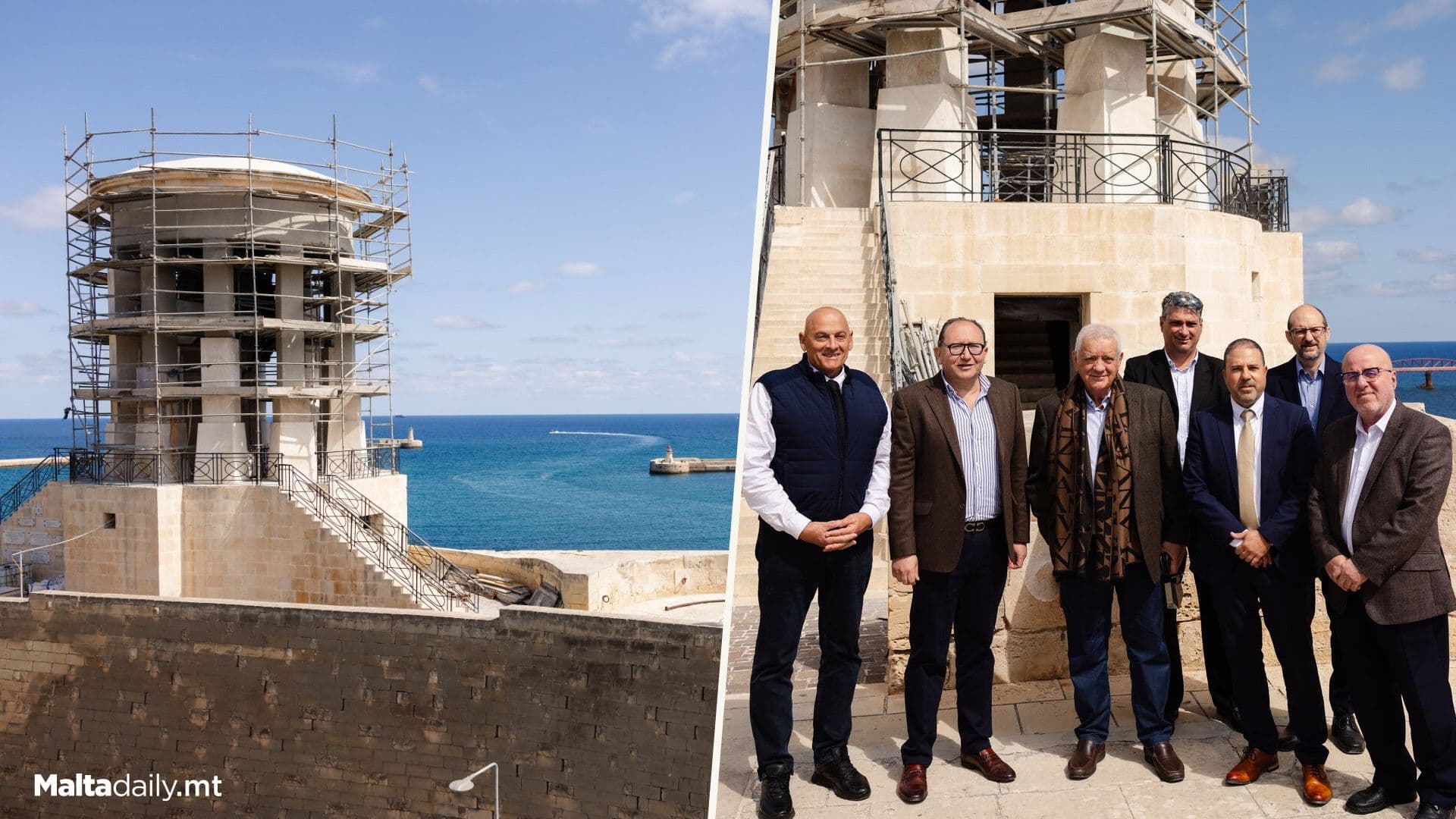 Malta Airport Foundation Sponsors Valletta Siege Bell Memorial Restoration