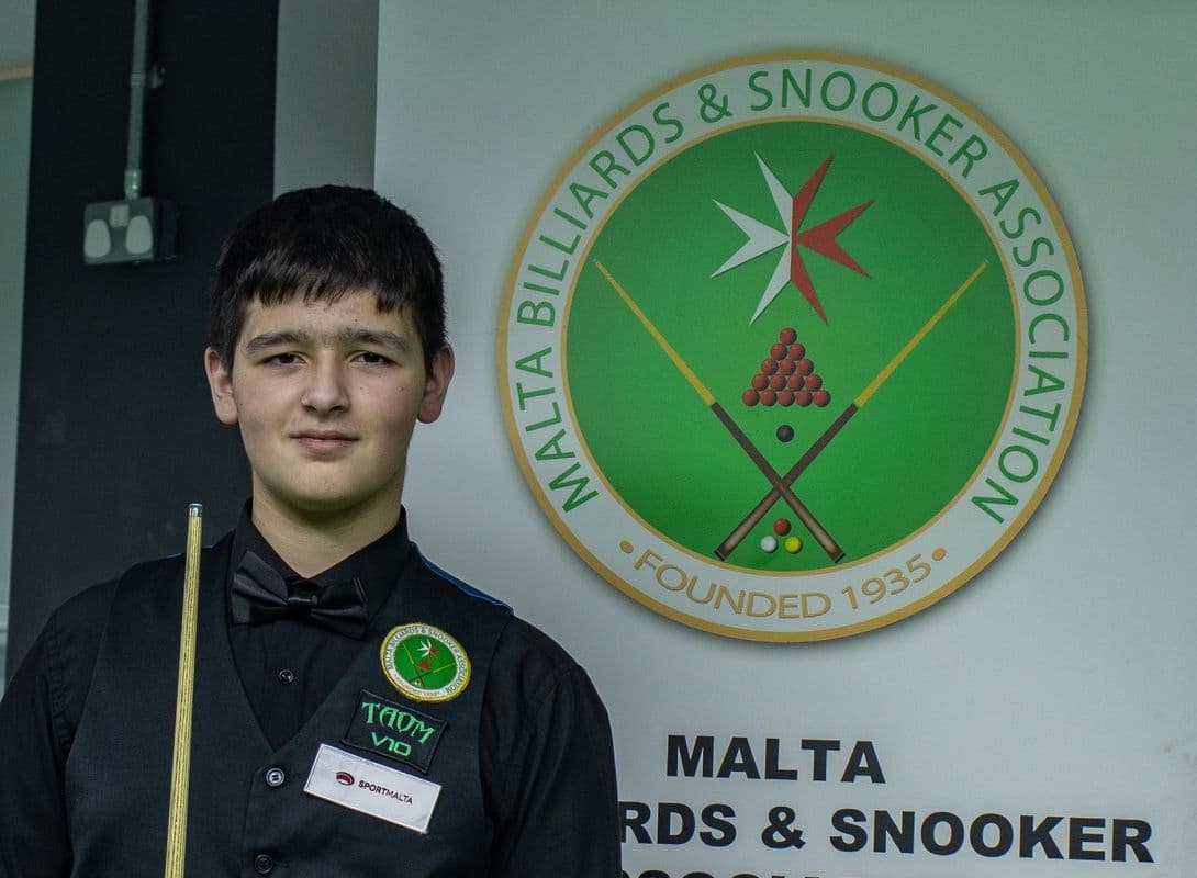 Caiden Casha Set for Triple Challenge at European Snooker Championships
