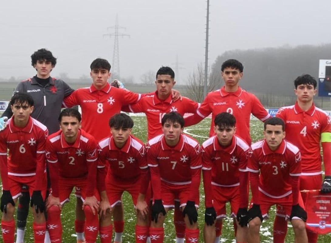 Malta U17 Battle Snow and Strong Luxembourg Side in 3–0 Defeat