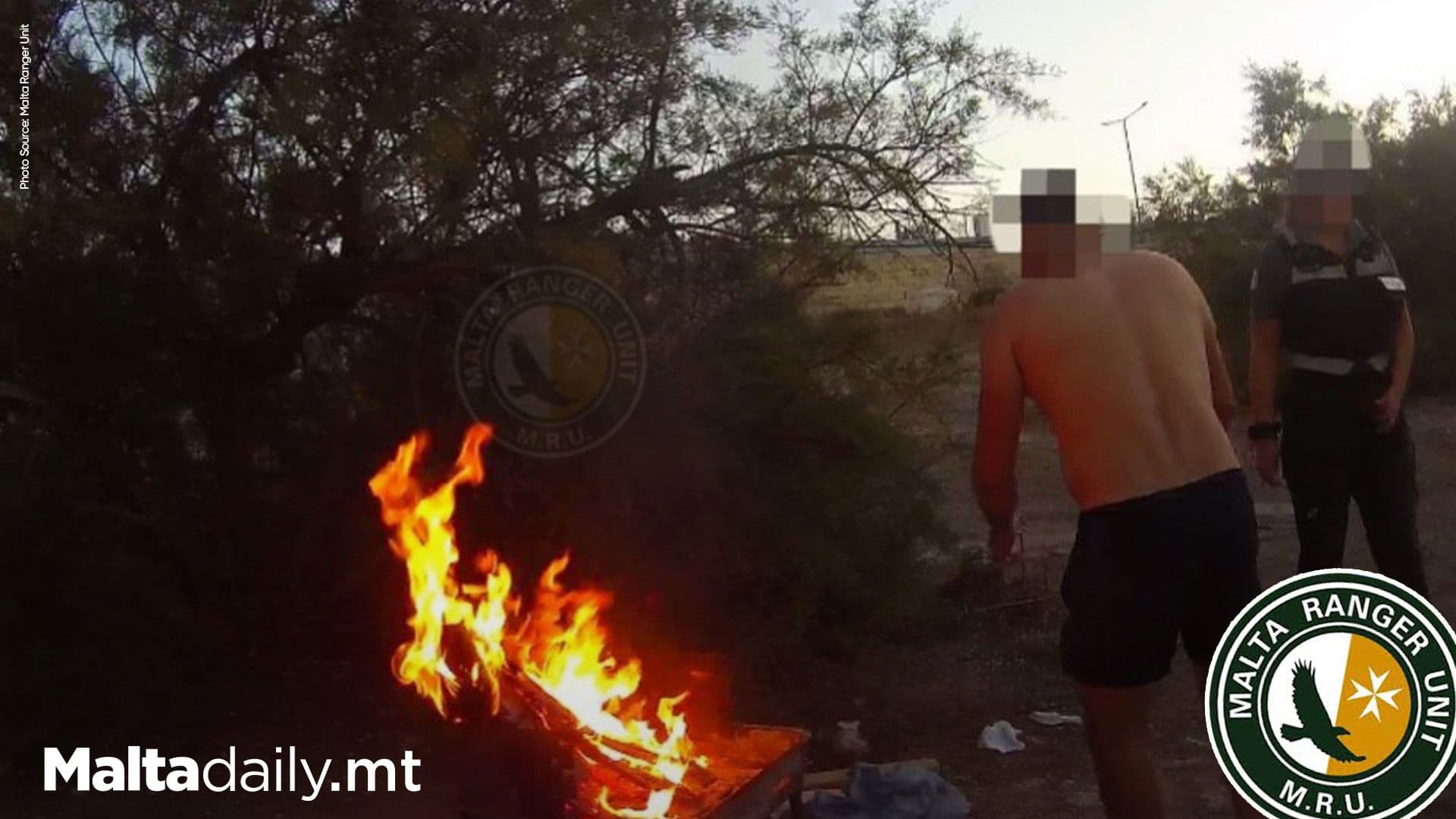 Rangers Stop Over 10 Illegal Fires At Għadira Bay