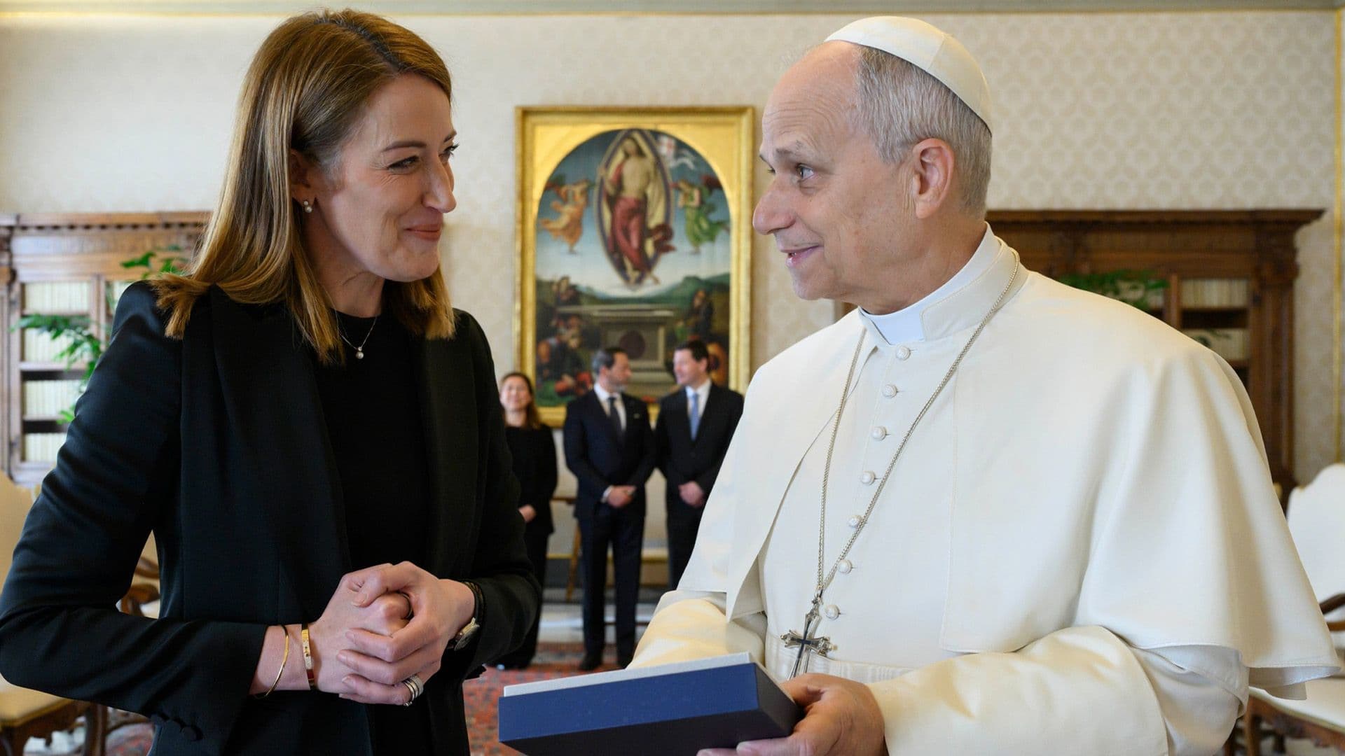 Roberta Metsola Meets Pope Leo XIV At Vatican