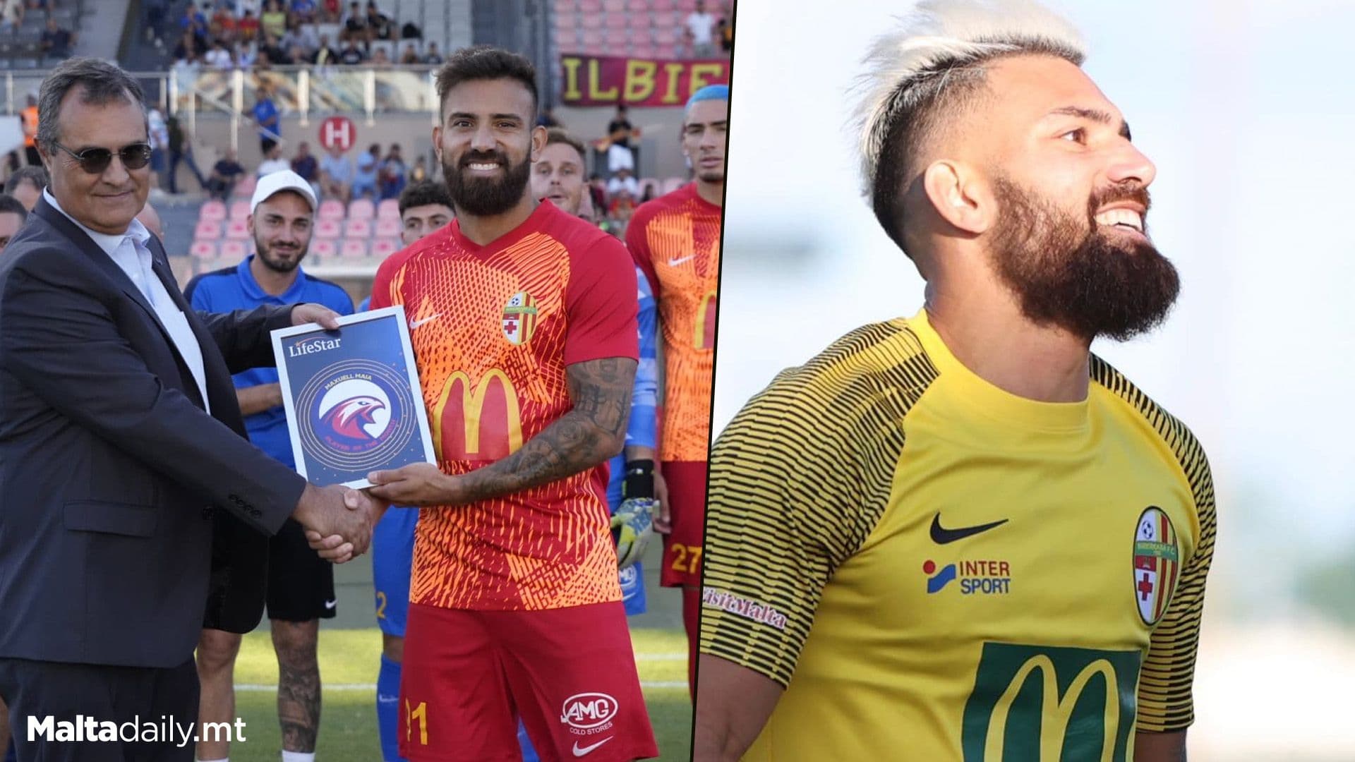Birkirkara’s Maxuell Maia Named LifeStar MVP For August 2024