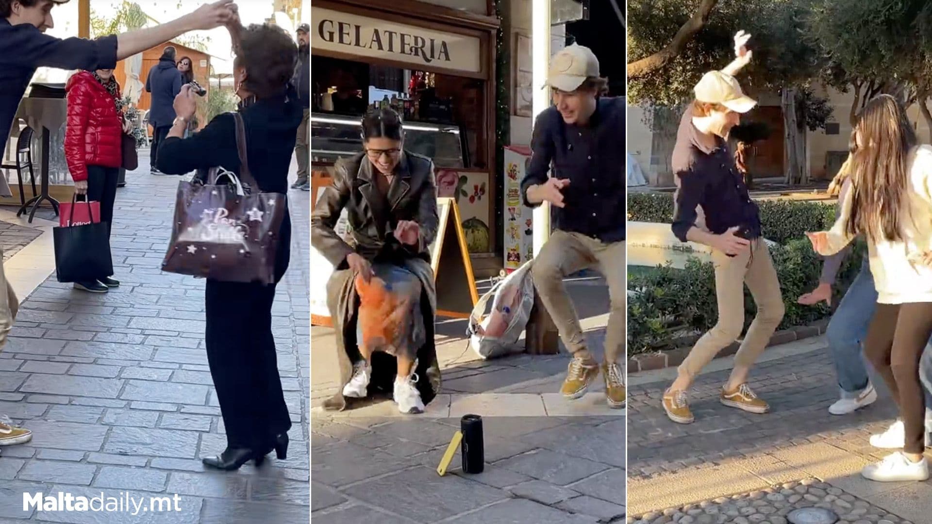 Famous TikToker Dances On Streets Of Malta