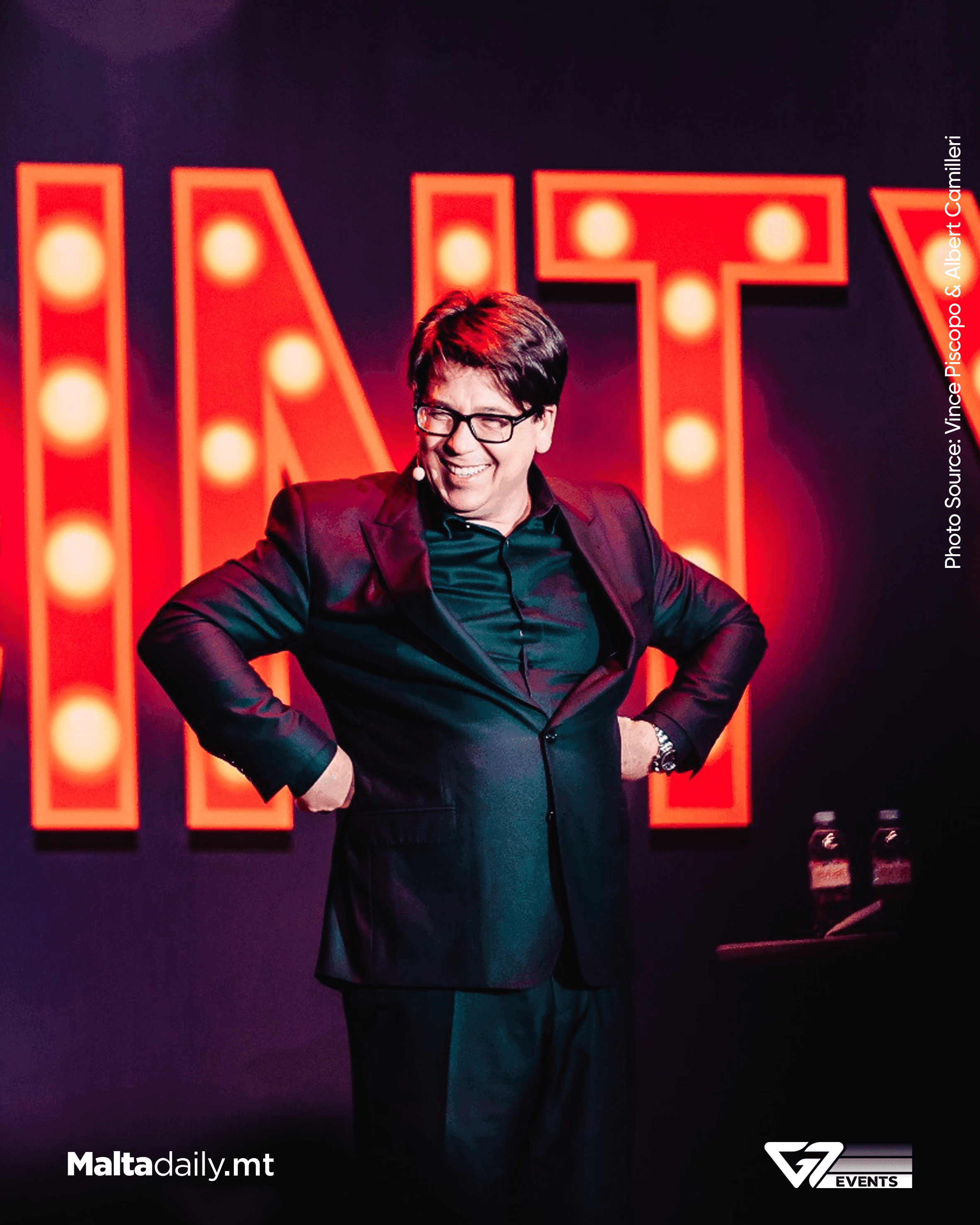Laughter Takes Over Malta as Michael McIntyre Delivers Two Sold-Out Shows