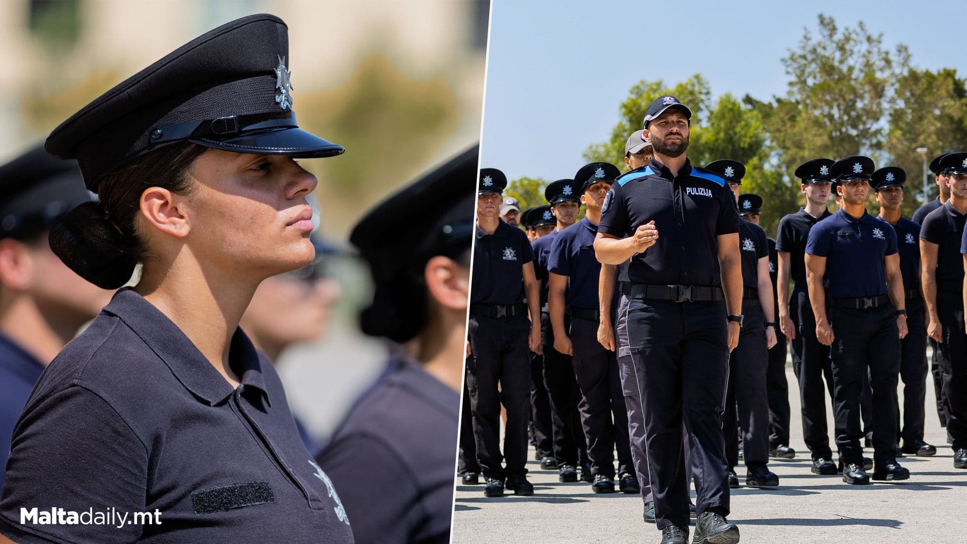 Group Of New Police Recruits Set To Graduate Soon!