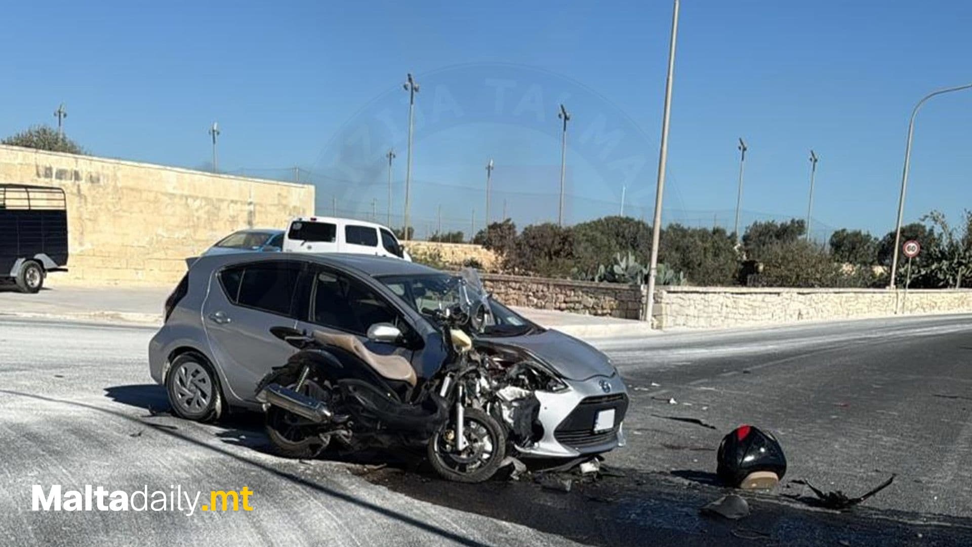 61-Year-Old Man From Imqabba At Risk Of Dying After Crash In Żurrieq