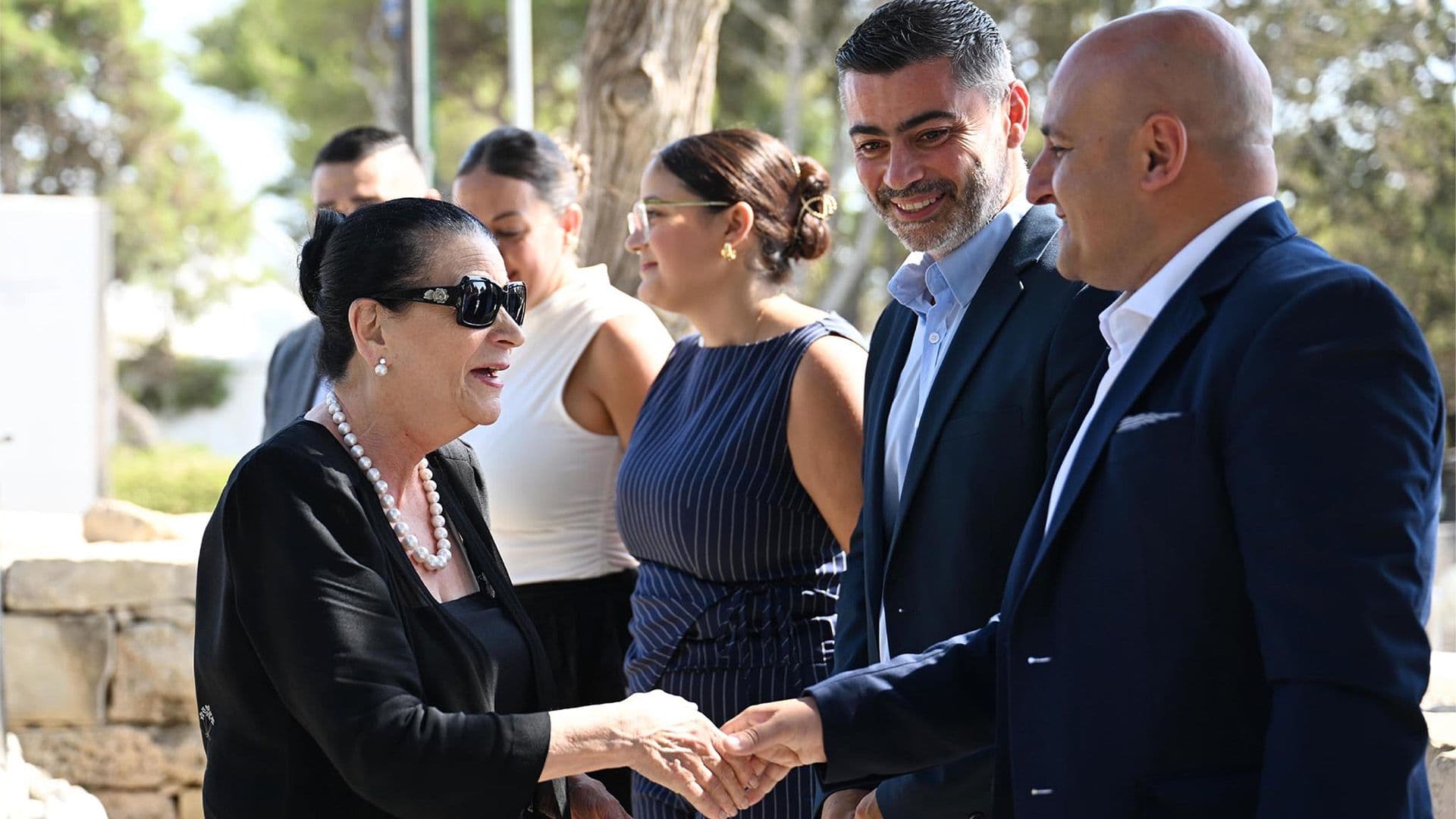 President Myriam Spiteri Debono Thanks Workers Preparing For Ball Of The August Moon