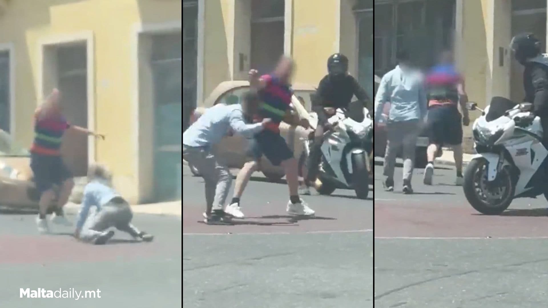 Fight Breaks Out In Middle Of Rabat Road