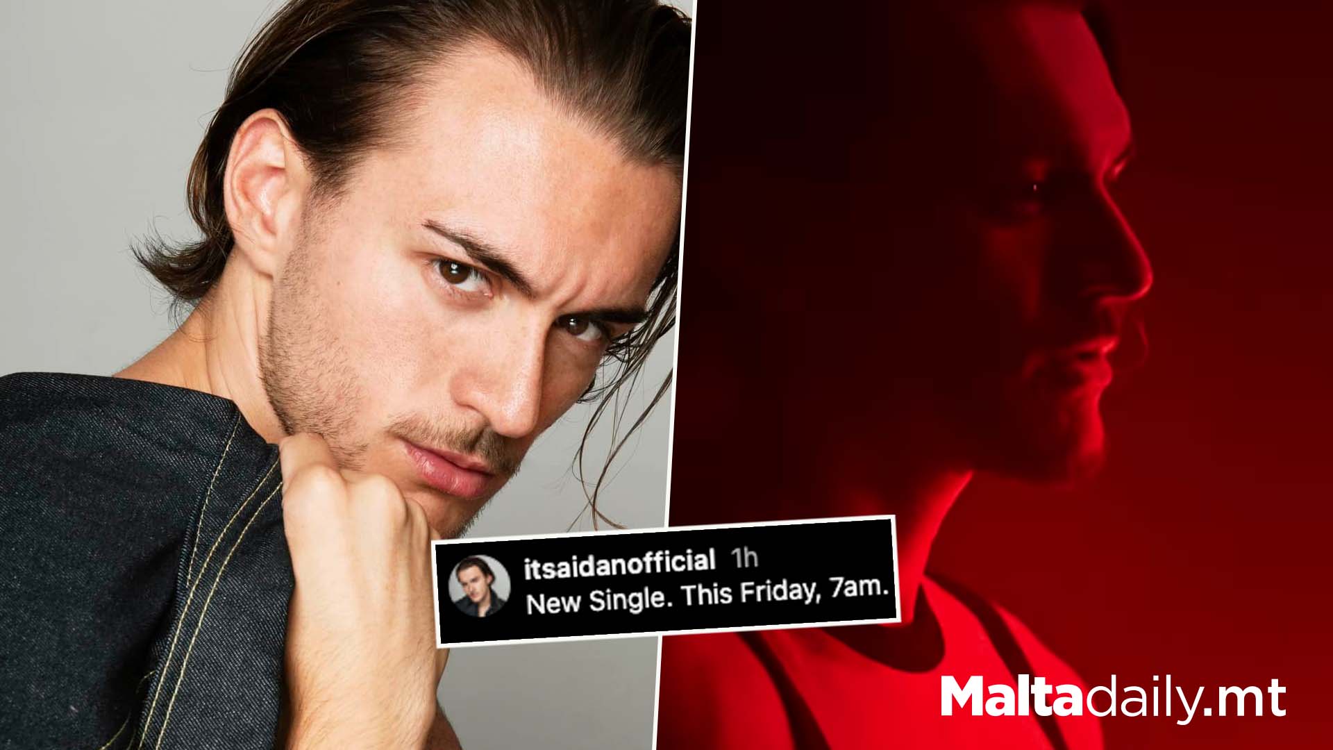 Aidan Teases New Single Release This Friday