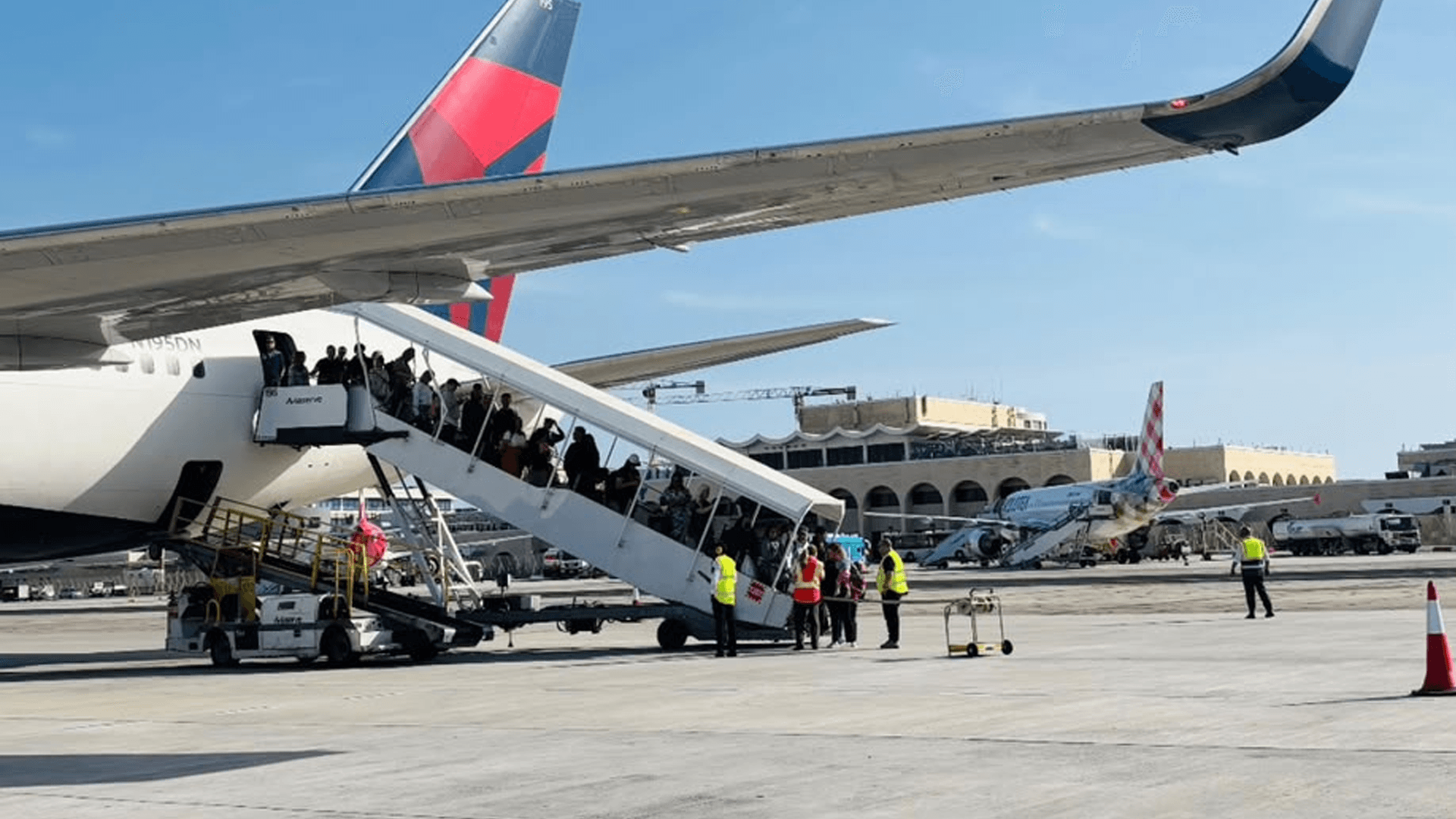 Historic Touchdown As First Ever Delta Flight From New York Lands In Malta