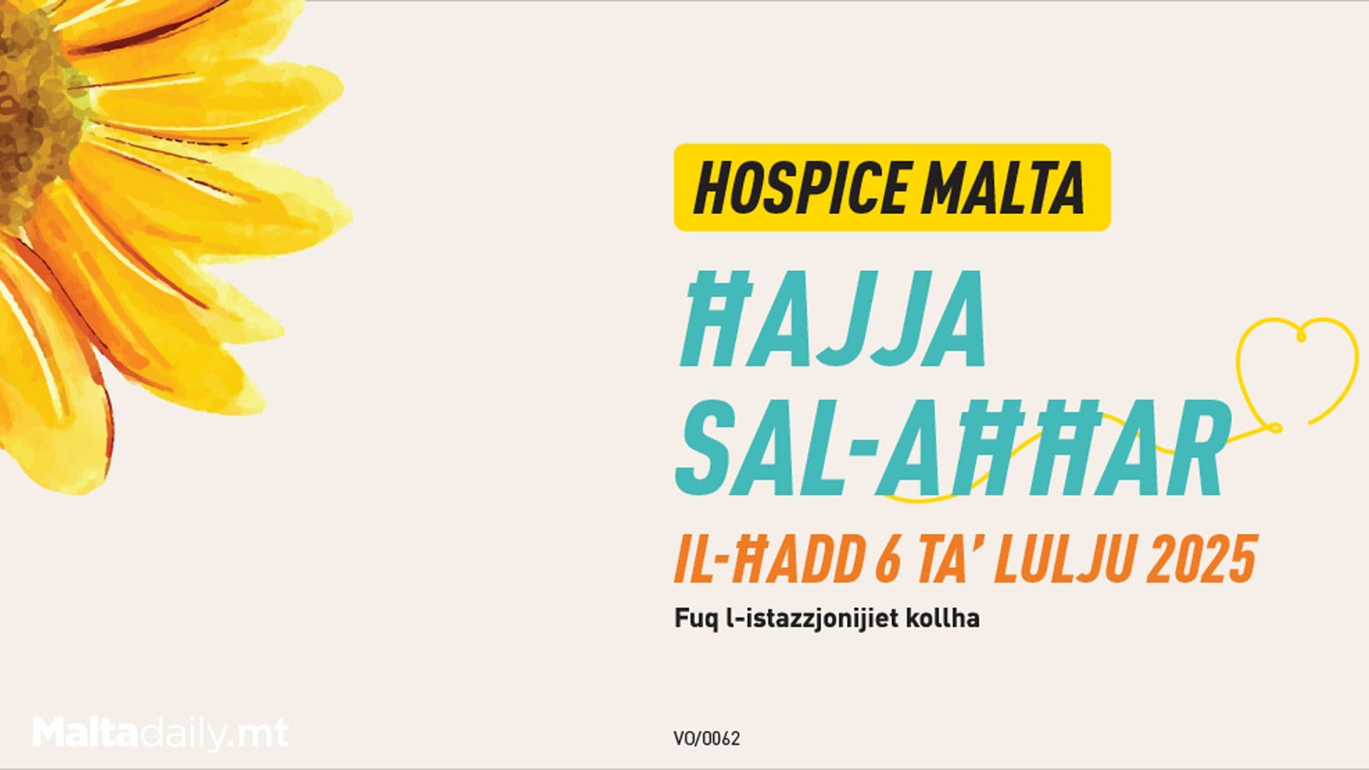 Ħajja Sal-Aħħar: Hospice Malta Telethon 2025