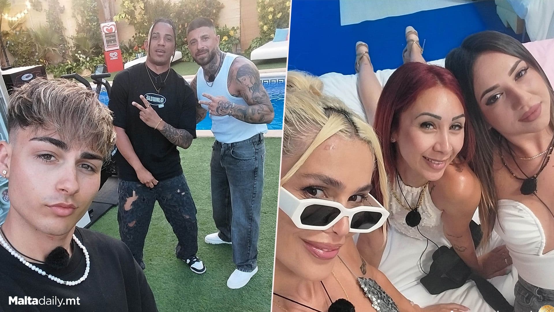 BTS Selfies From Love Island Malta Islanders