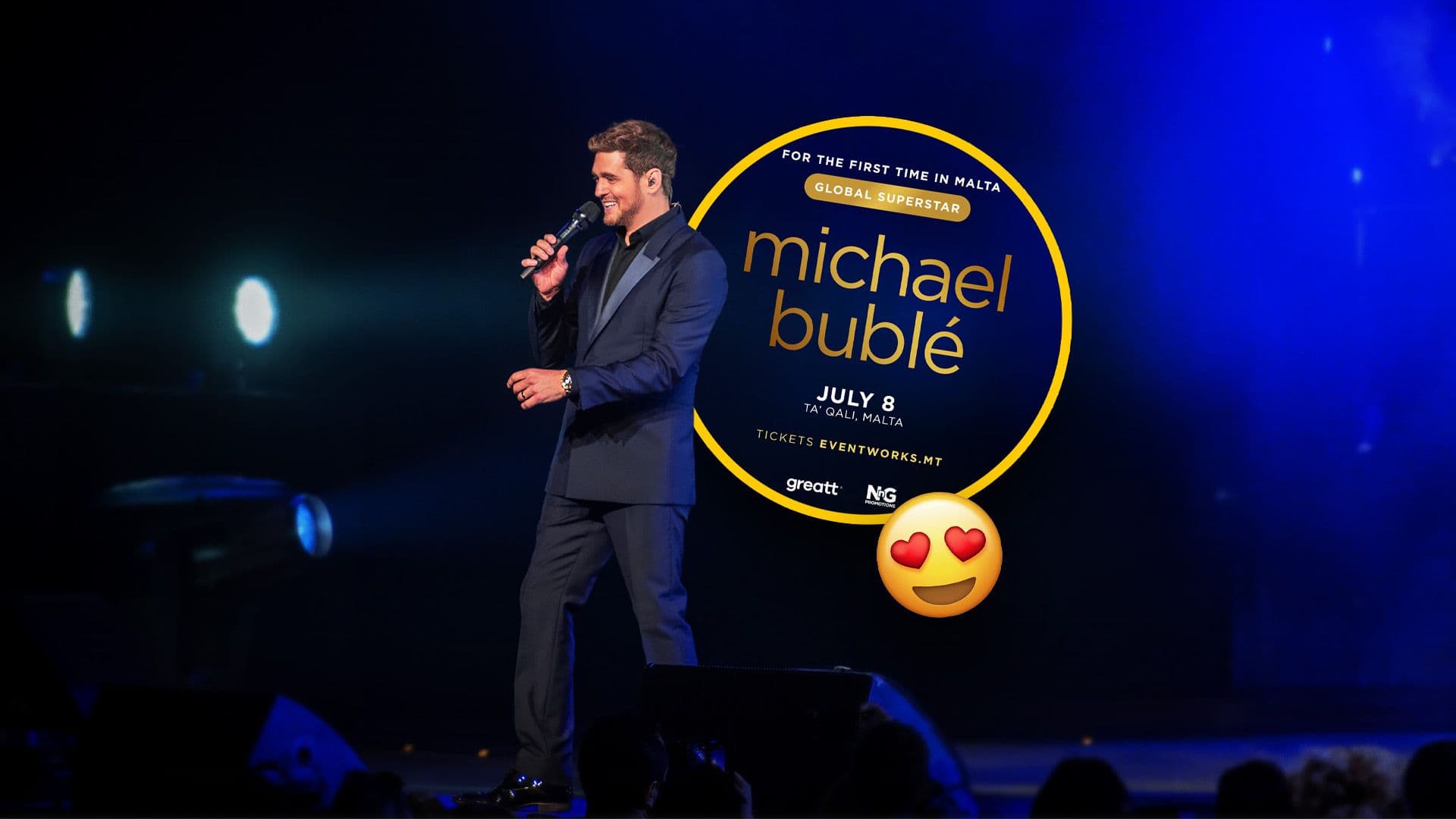 Tickets Now On Sale For Michael Bublé In Malta