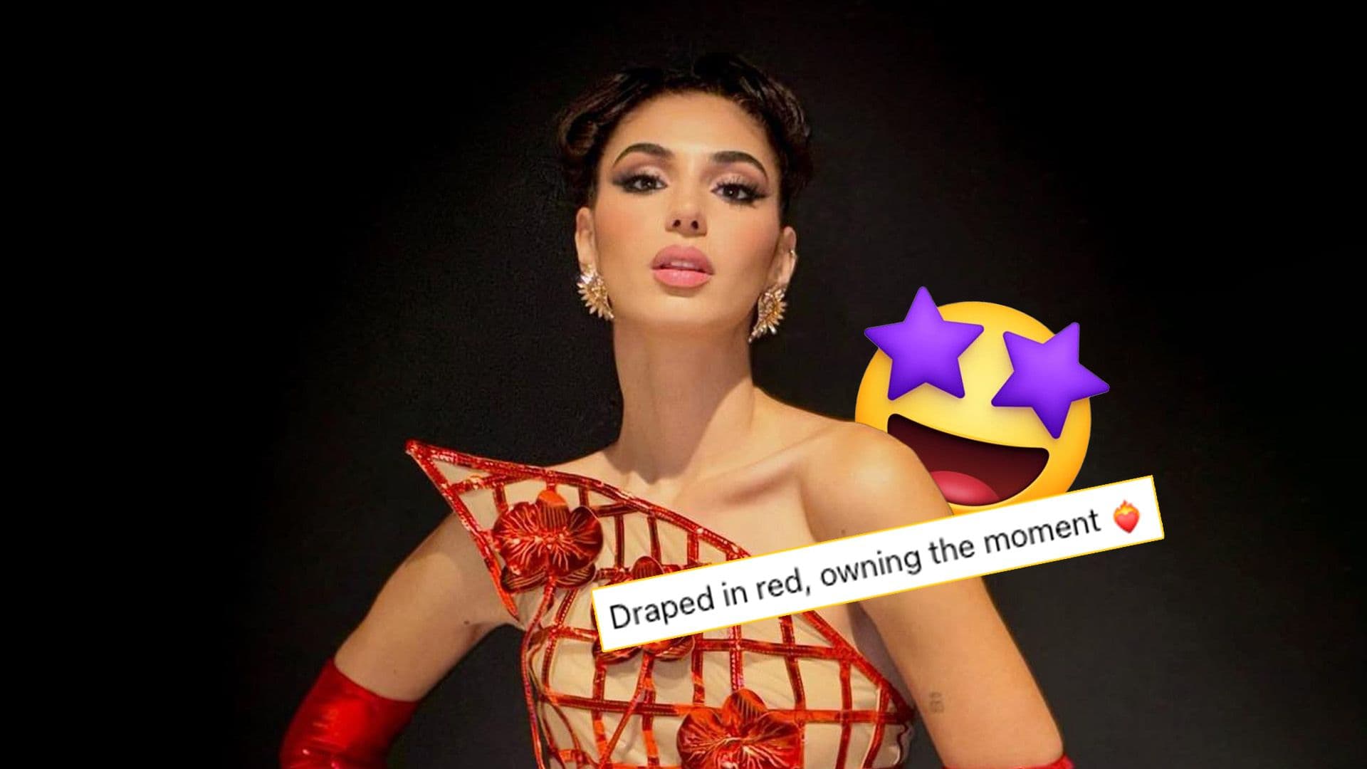 Draped In Red: Julia Ann Cluett Owns The Moment In Bangkok