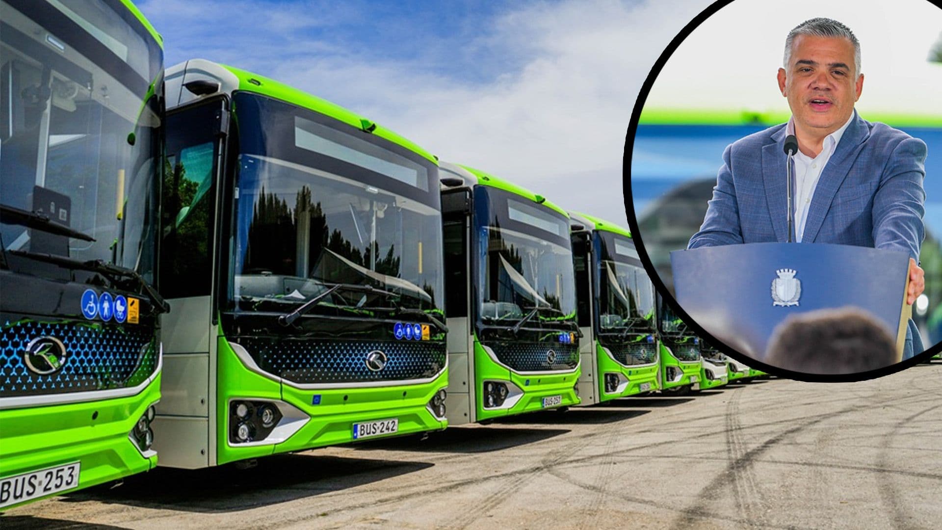 Government Announces 40 New Electric Tallinja Buses As Part Of €14 Million Public Transport Investment
