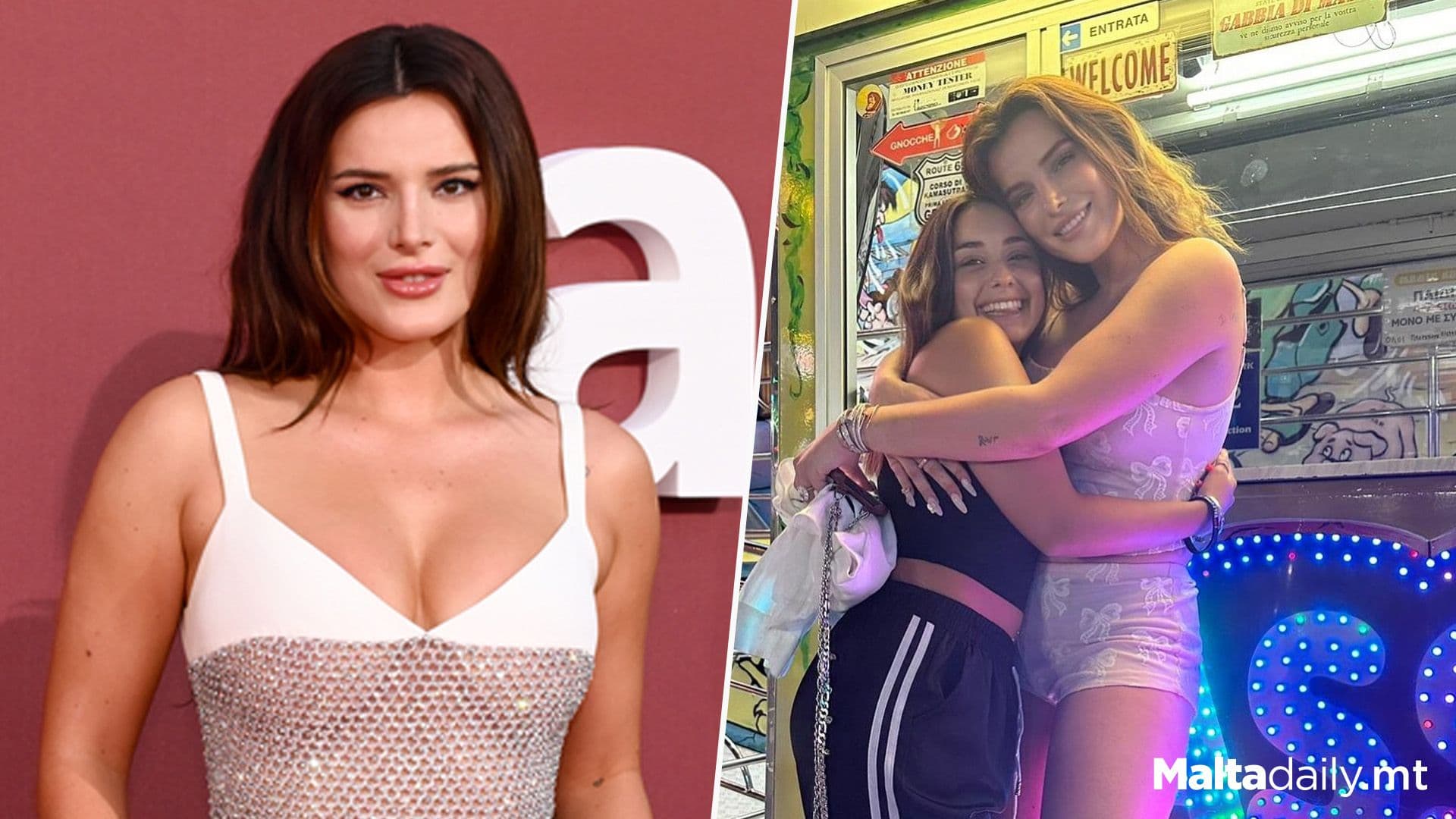 Bella Thorne Makes Shock Appearance At Luna Park