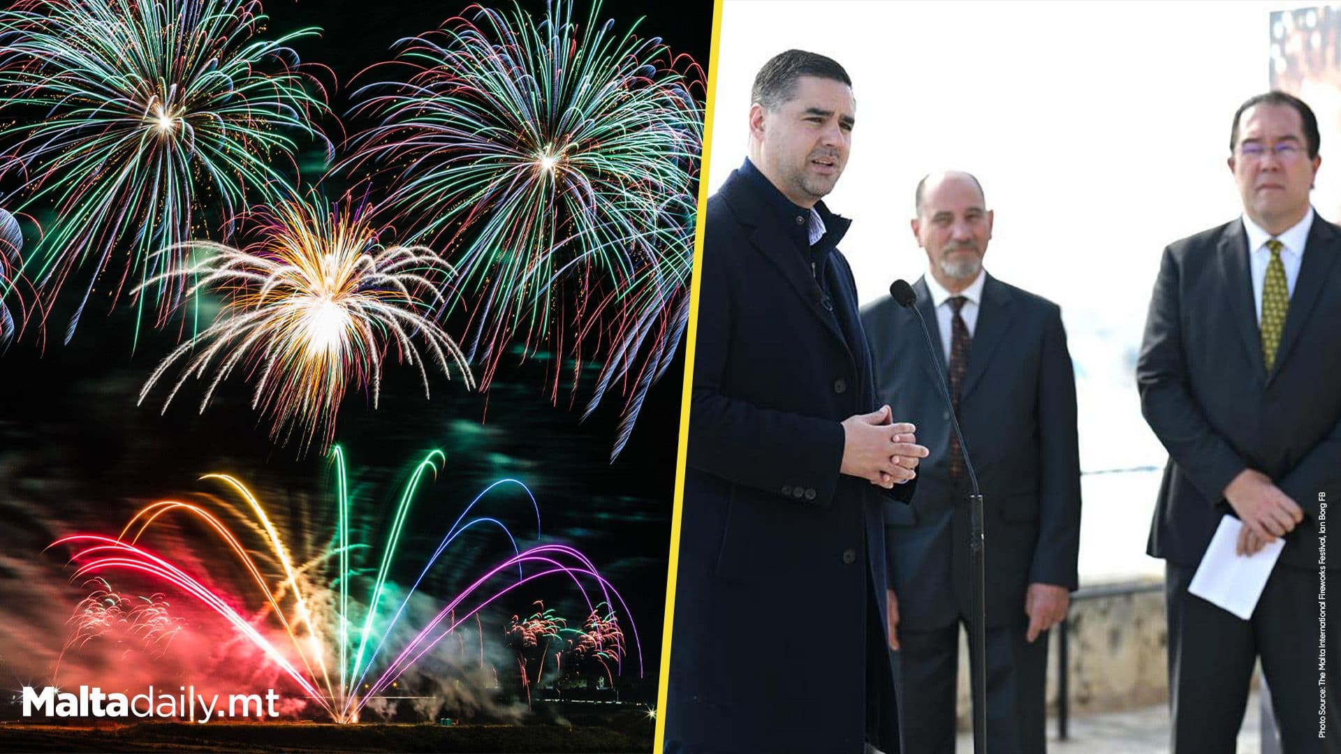 Malta’s International Fireworks Festival Returns With Over 85 Teams