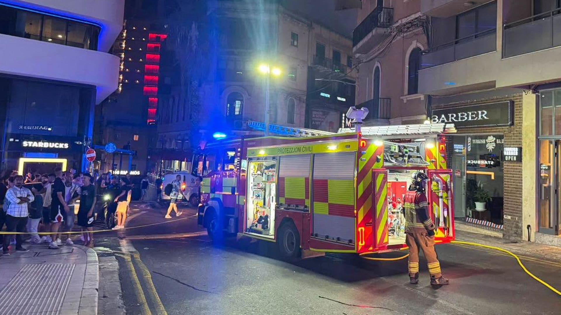 Civil Protection Respond To Friday Night Structure Fire In St Julians