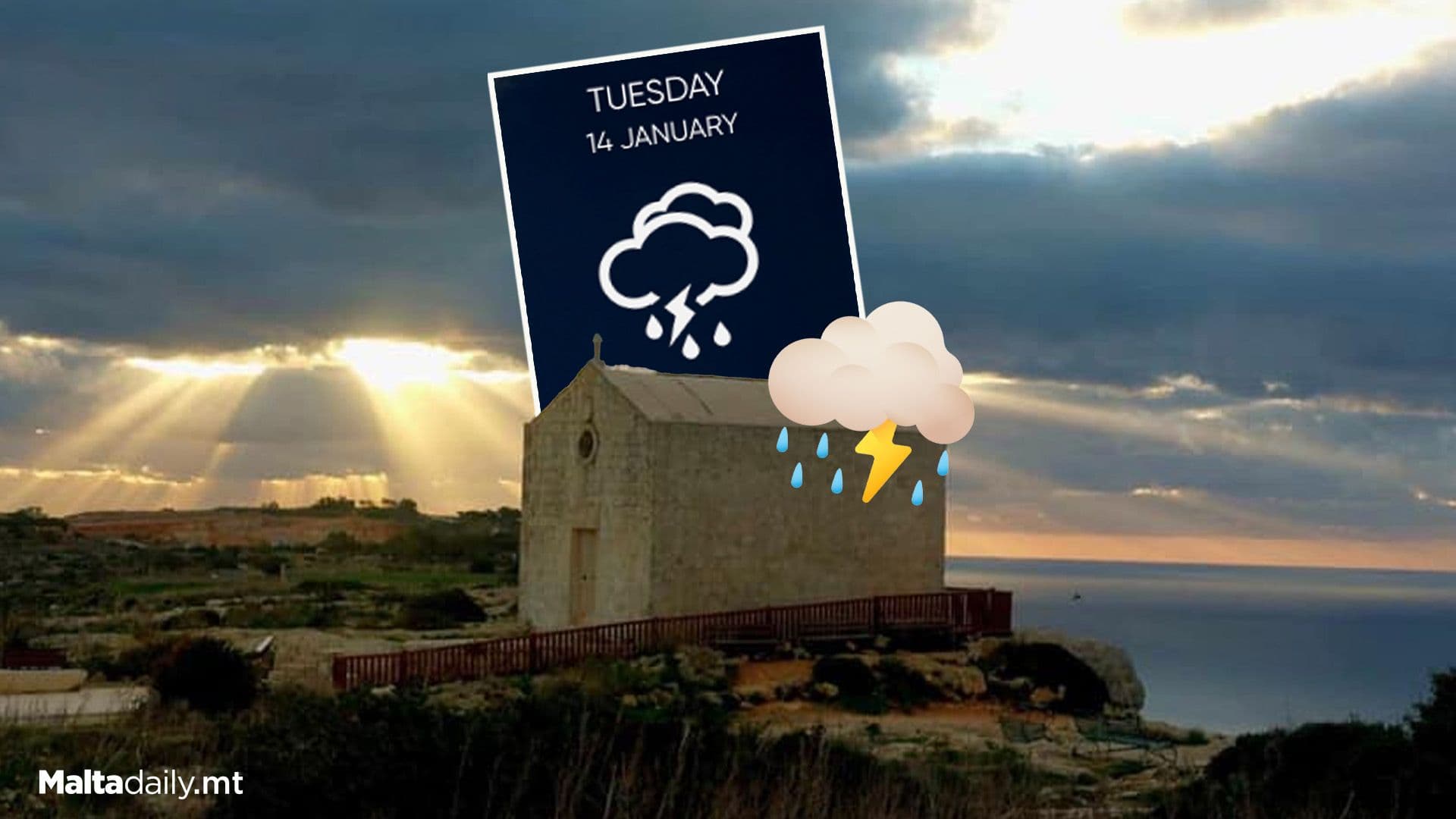 Thunderstorm Expected Early Next Week