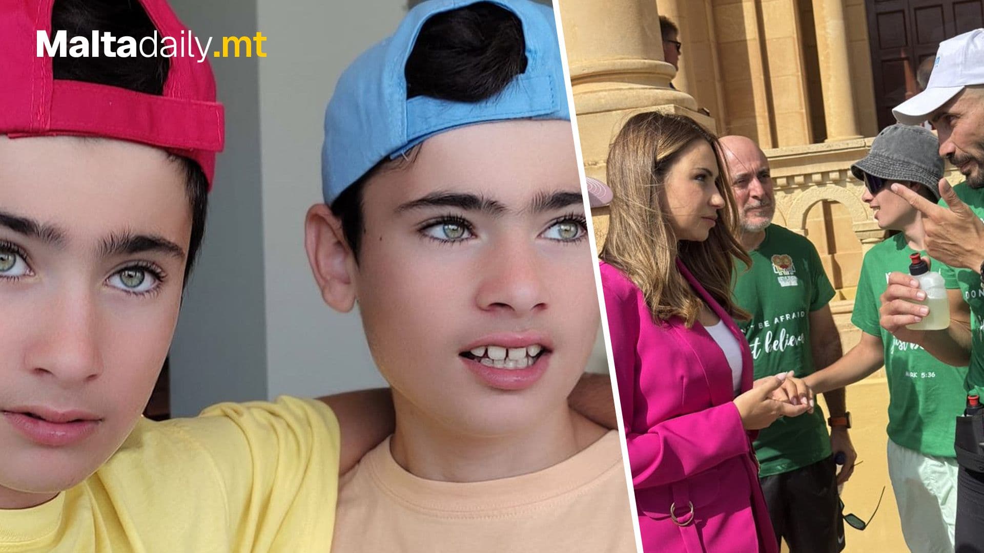 Lydia Abela Attends Charity Event For Len And Jacob