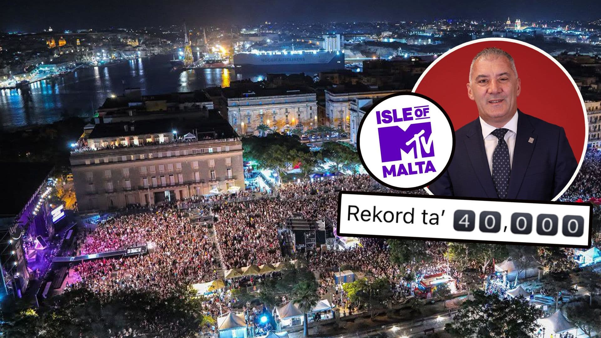 Record 40,000 People Attend Isle Of MTV 2026, Says Tourism Minister